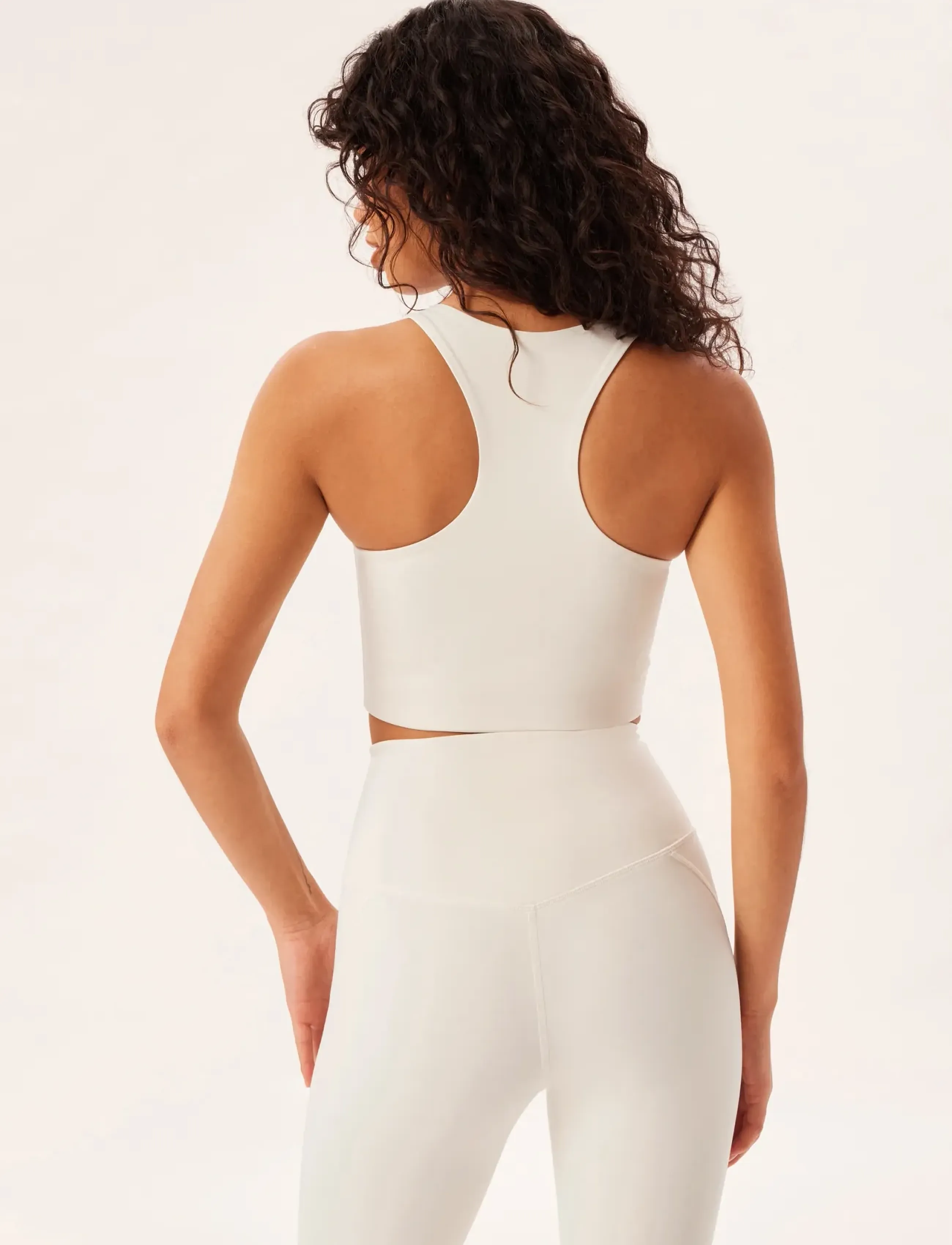 Girlfriend Collective - Paloma Bra - sports bh'er: medium støtte - morel - 2