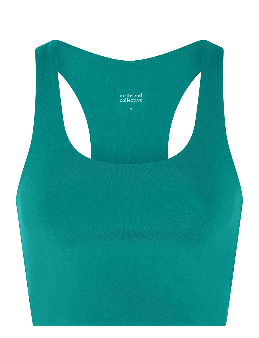 Girlfriend Collective - Paloma Bra - sportinės liemenėlės: vidutiniškai prilaikančios - peacock - 1