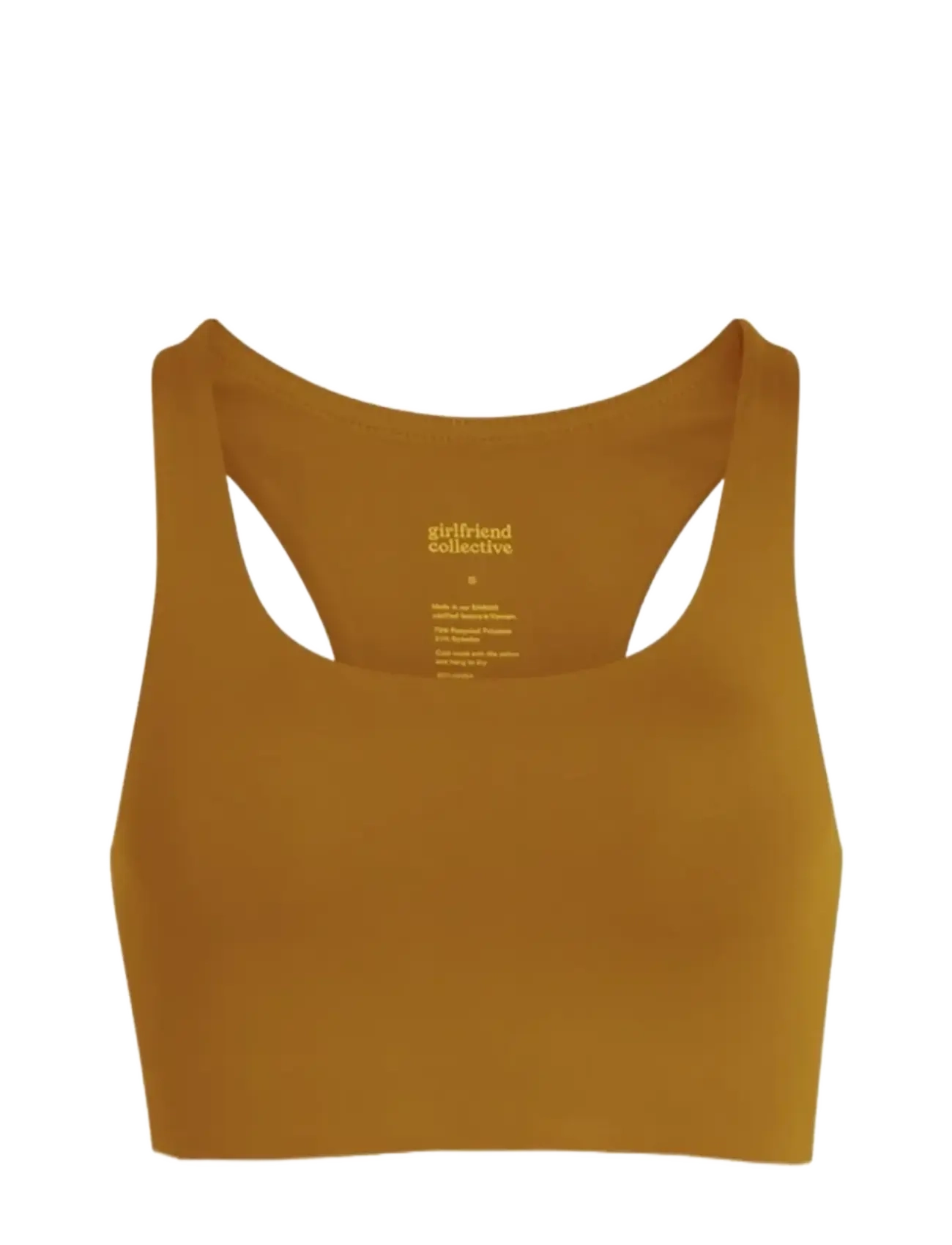 Girlfriend Collective Paloma Bra - Underkläder - SADDLE / brown