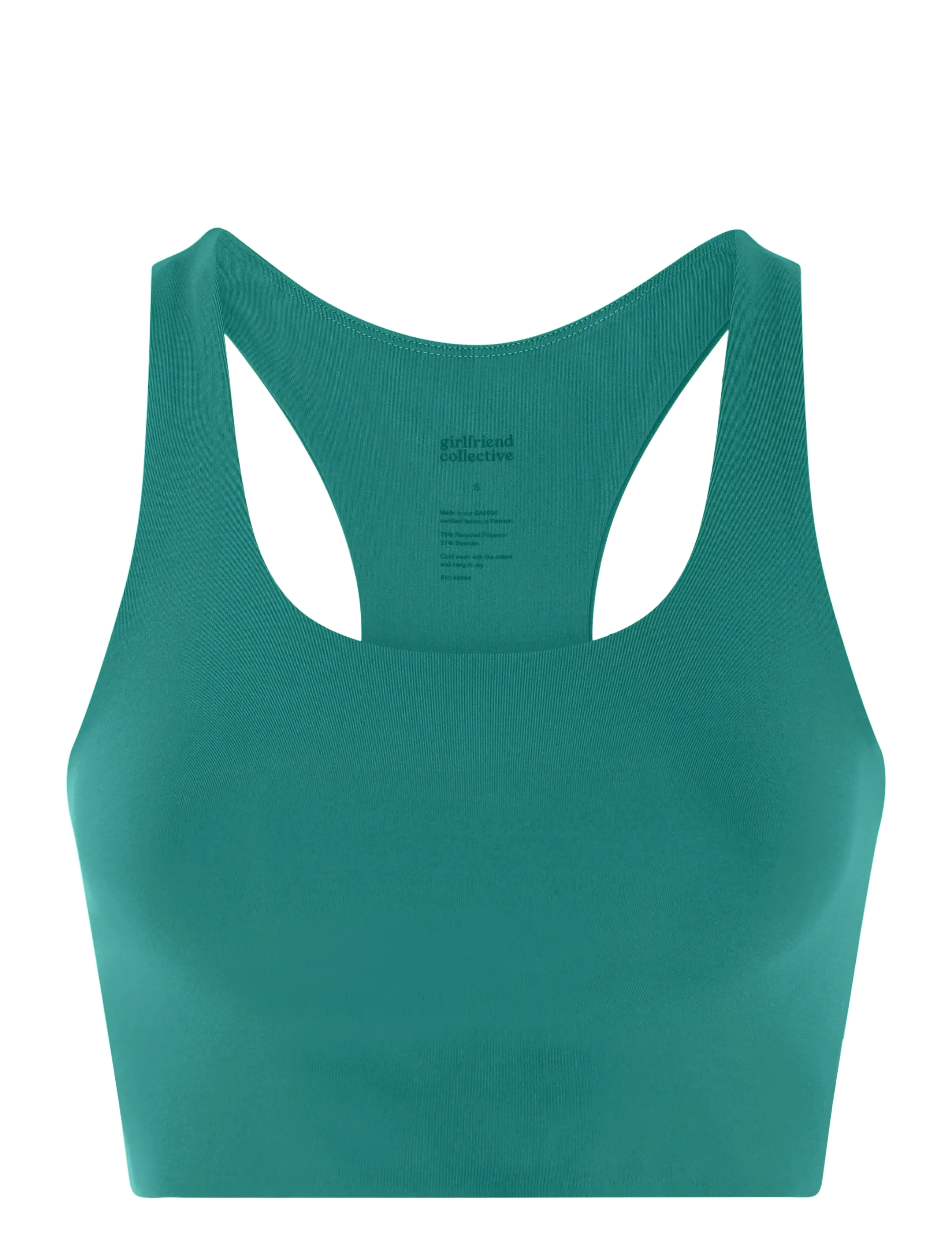 GIRLFRIEND COLLECTIVE Paloma BH Grün - XS - Damen