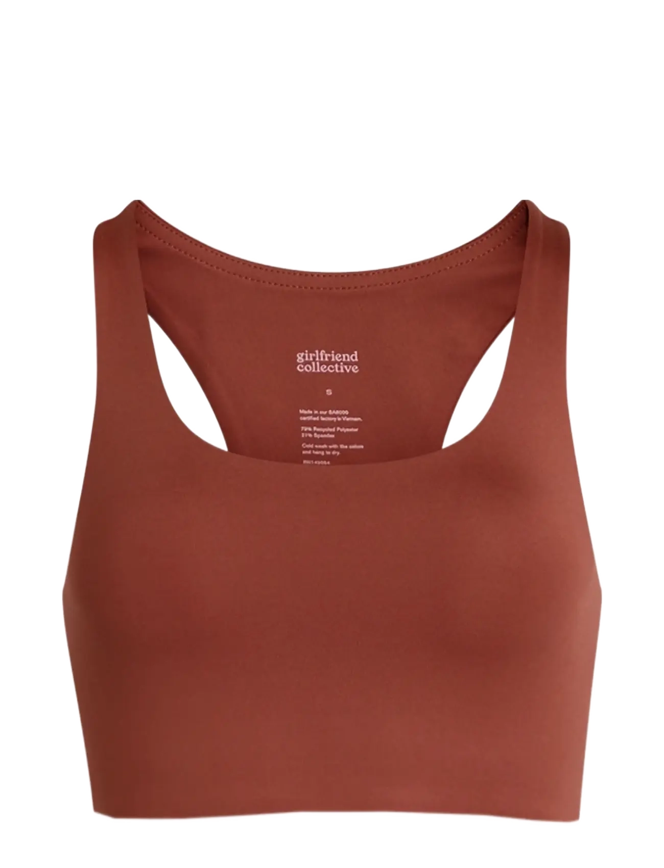 GIRLFRIEND COLLECTIVE Paloma BH Braun - XXXXL - Damen