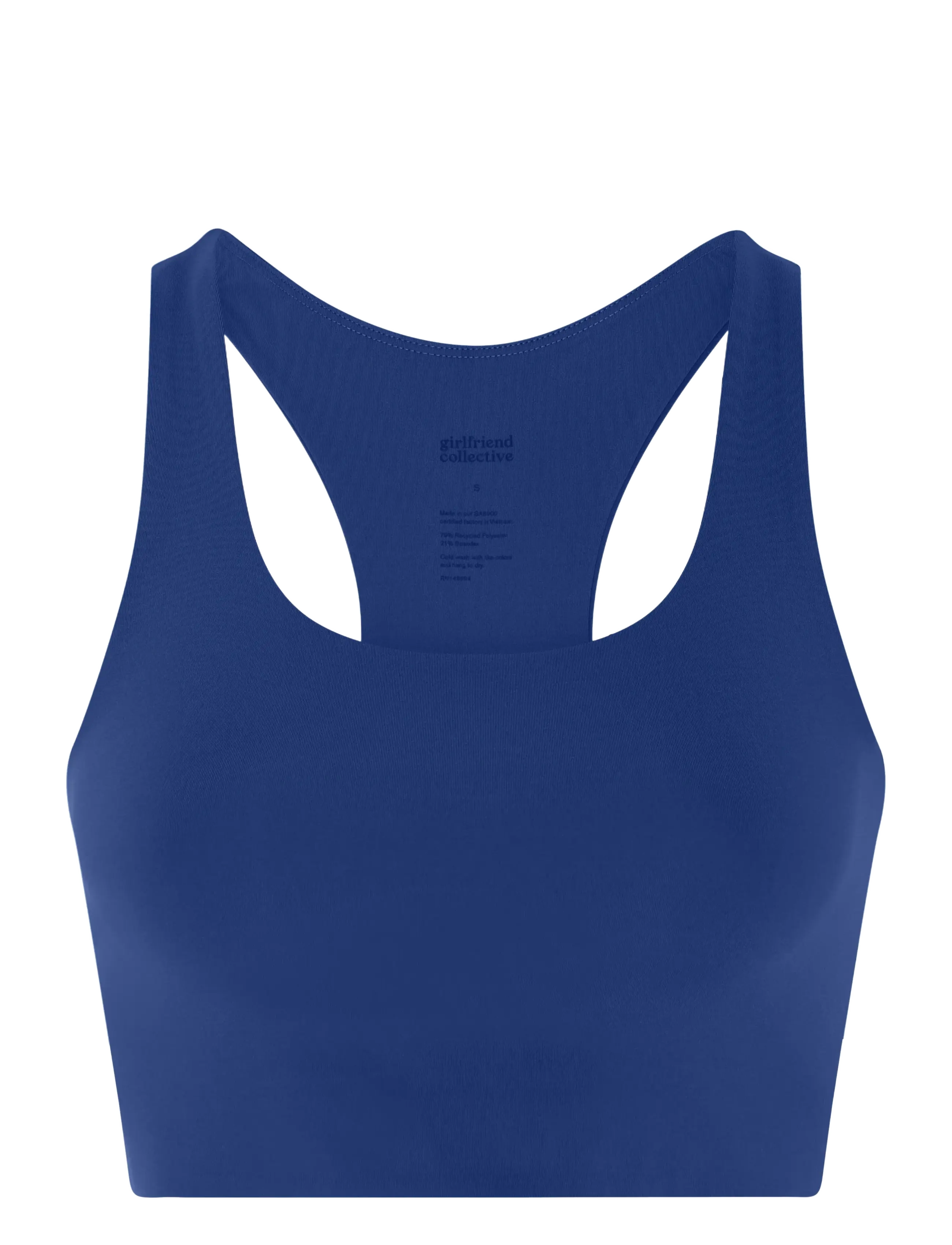 GIRLFRIEND COLLECTIVE Paloma BH Blau - 5XL - Damen