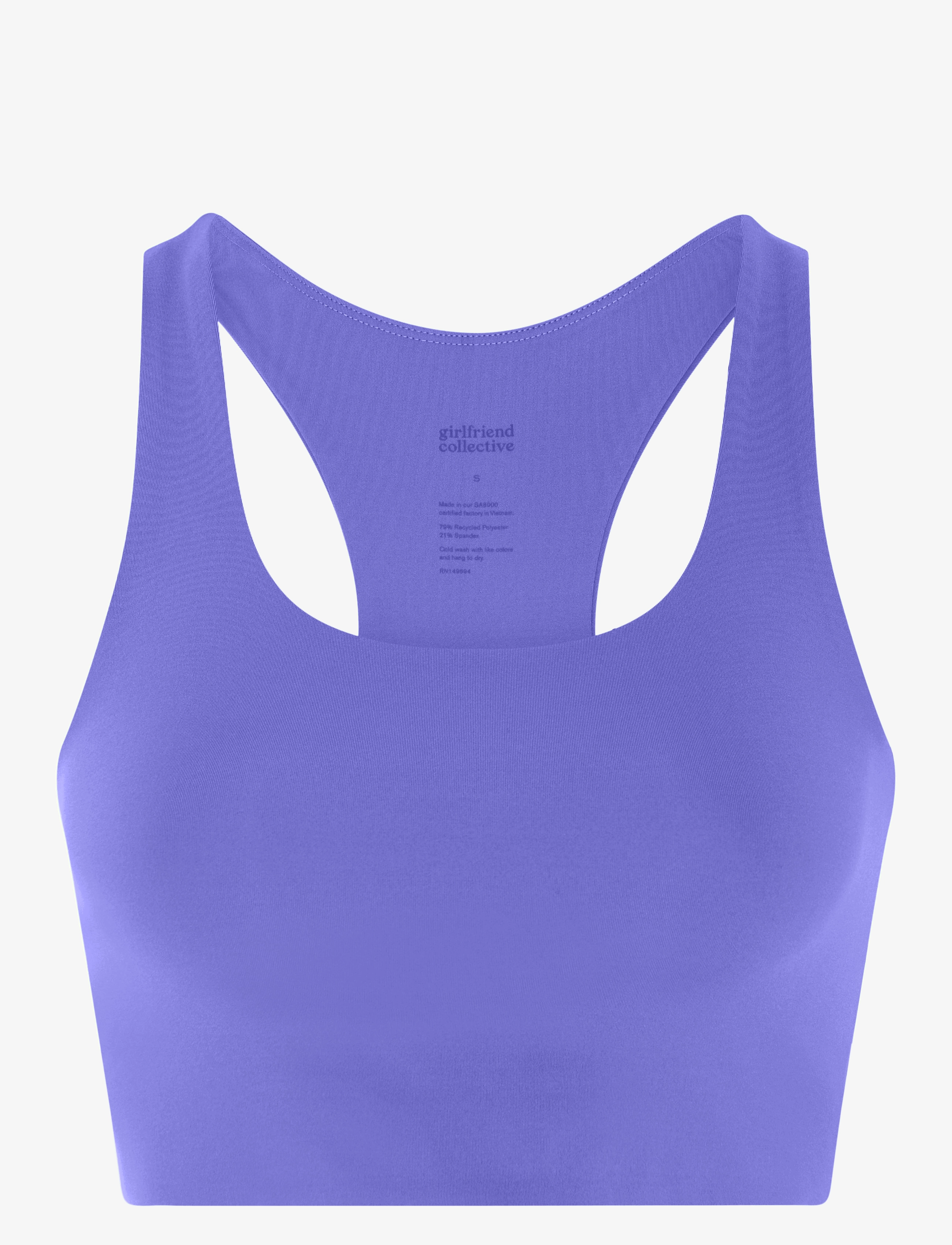 GIRLFRIEND COLLECTIVE Paloma BH Lila - S - Damen