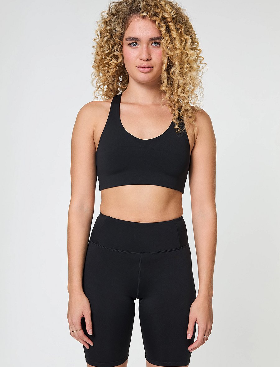 Girlfriend Collective - Float Lola Bra - medium support - black - 0