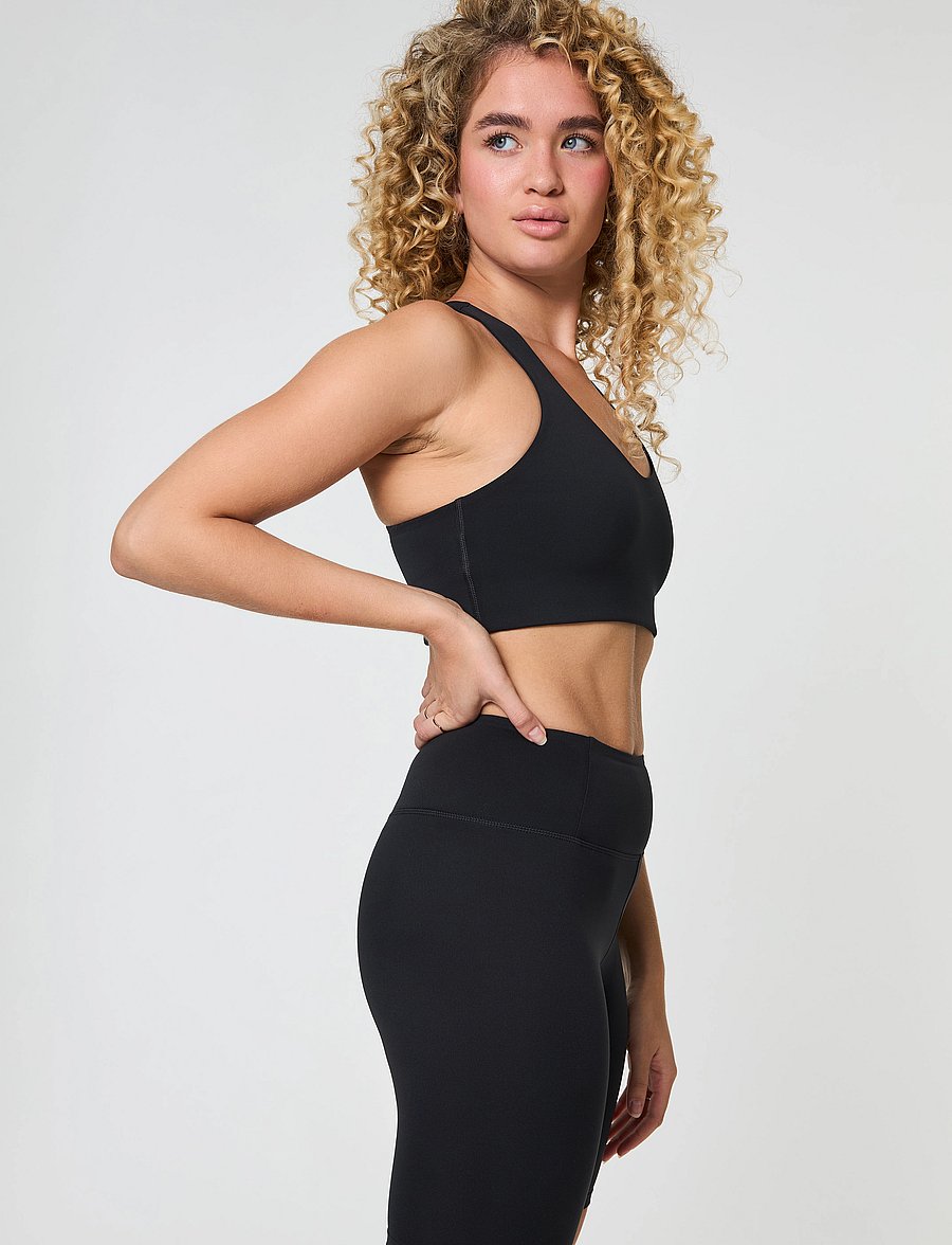 Girlfriend Collective - Float Lola Bra - medium support - black - 4