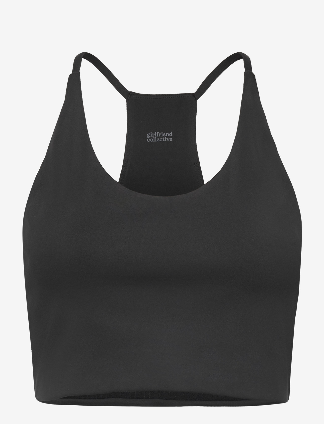 Girlfriend Collective - Float Cleo Halter Bra - låg support - black - 1