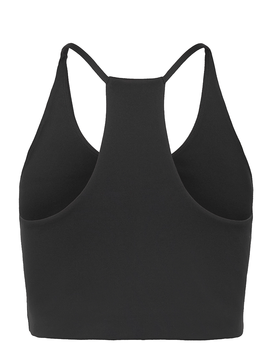 Girlfriend Collective - Float Cleo Halter Bra - låg support - black - 2