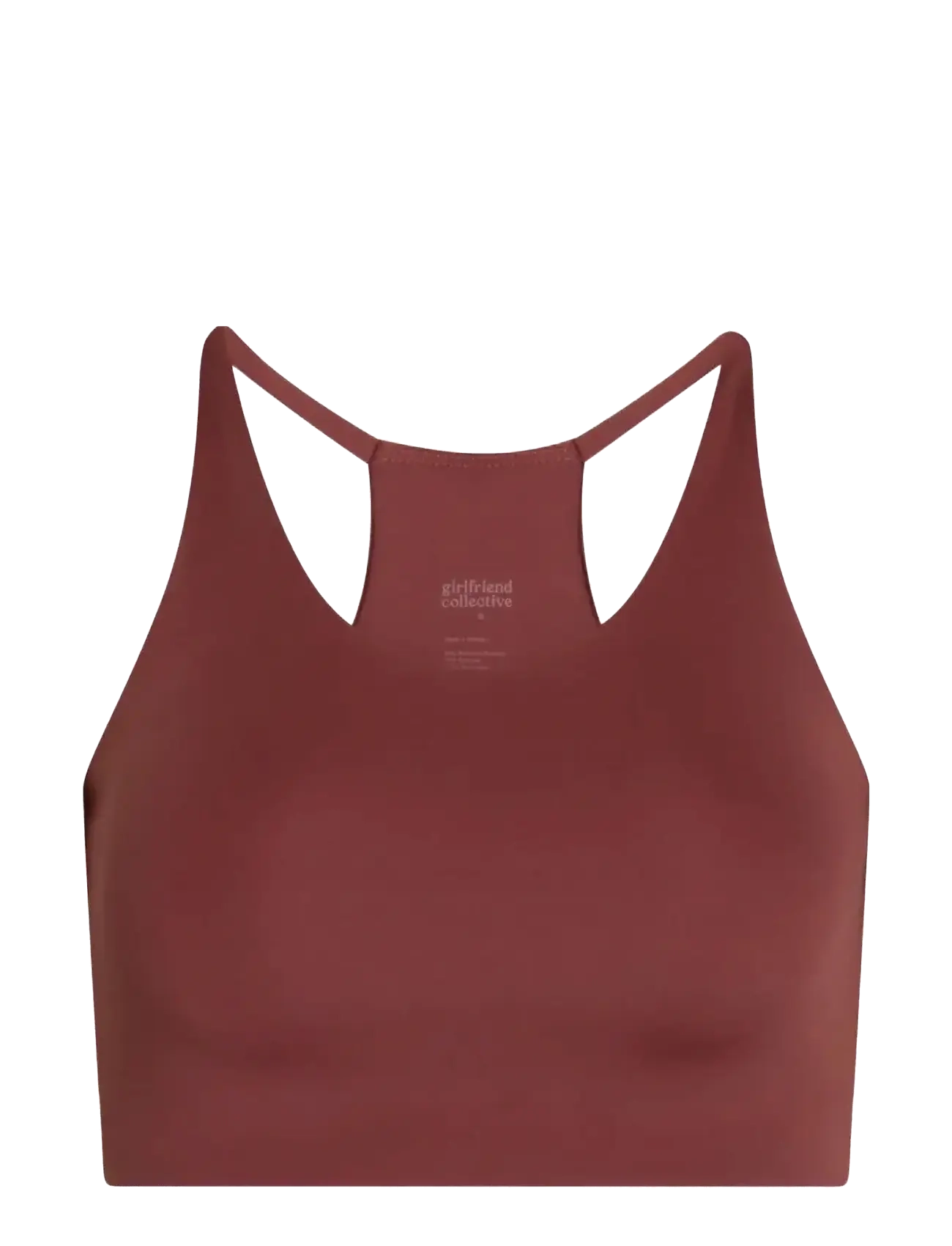 Girlfriend Collective - Float Cleo Halter Bra - sports bh'er: lav støtte - fig - 1