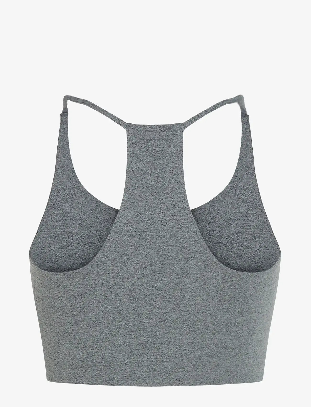 Girlfriend Collective - Float Cleo Halter Bra - spordirinnahoidjad: madal - heather gravel - 2