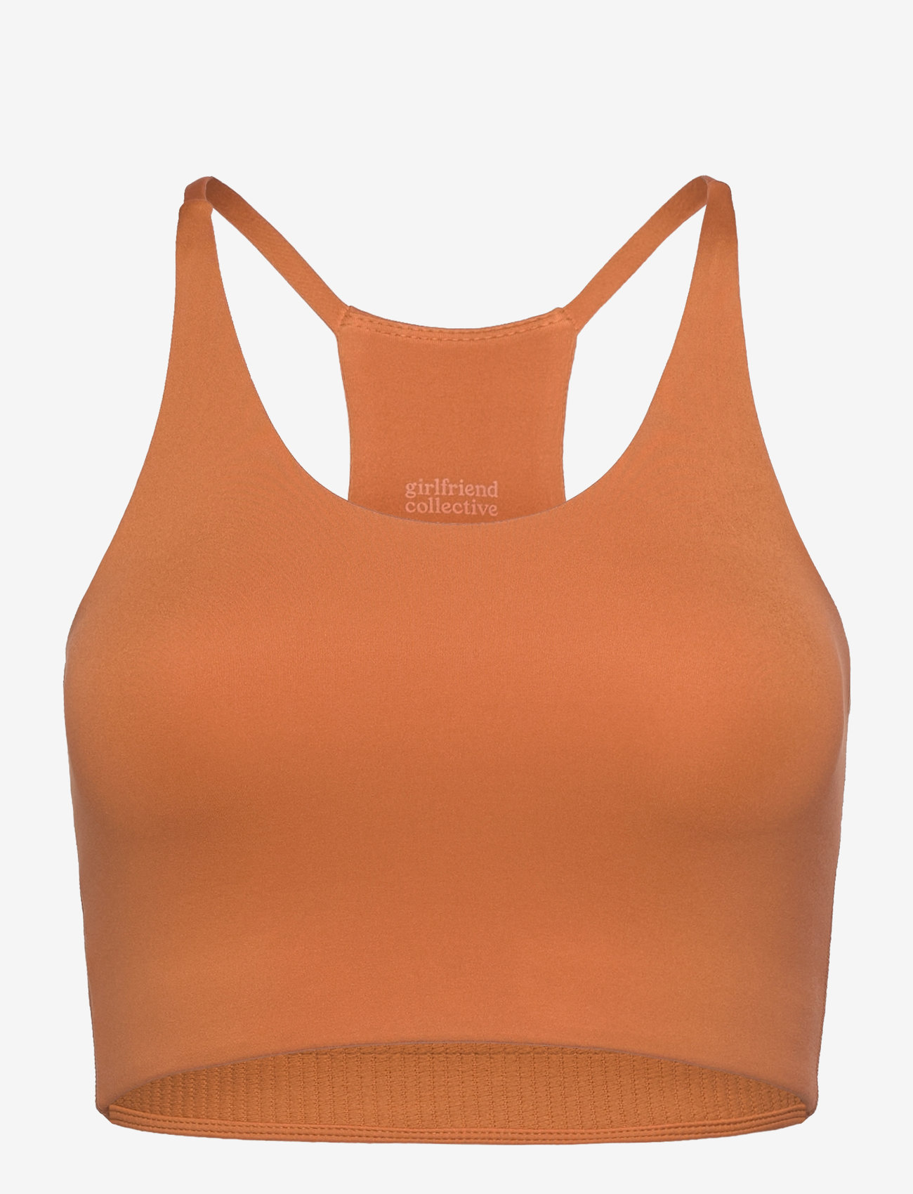 Girlfriend Collective - Float Cleo Halter Bra - sport bras: low - spice - 0