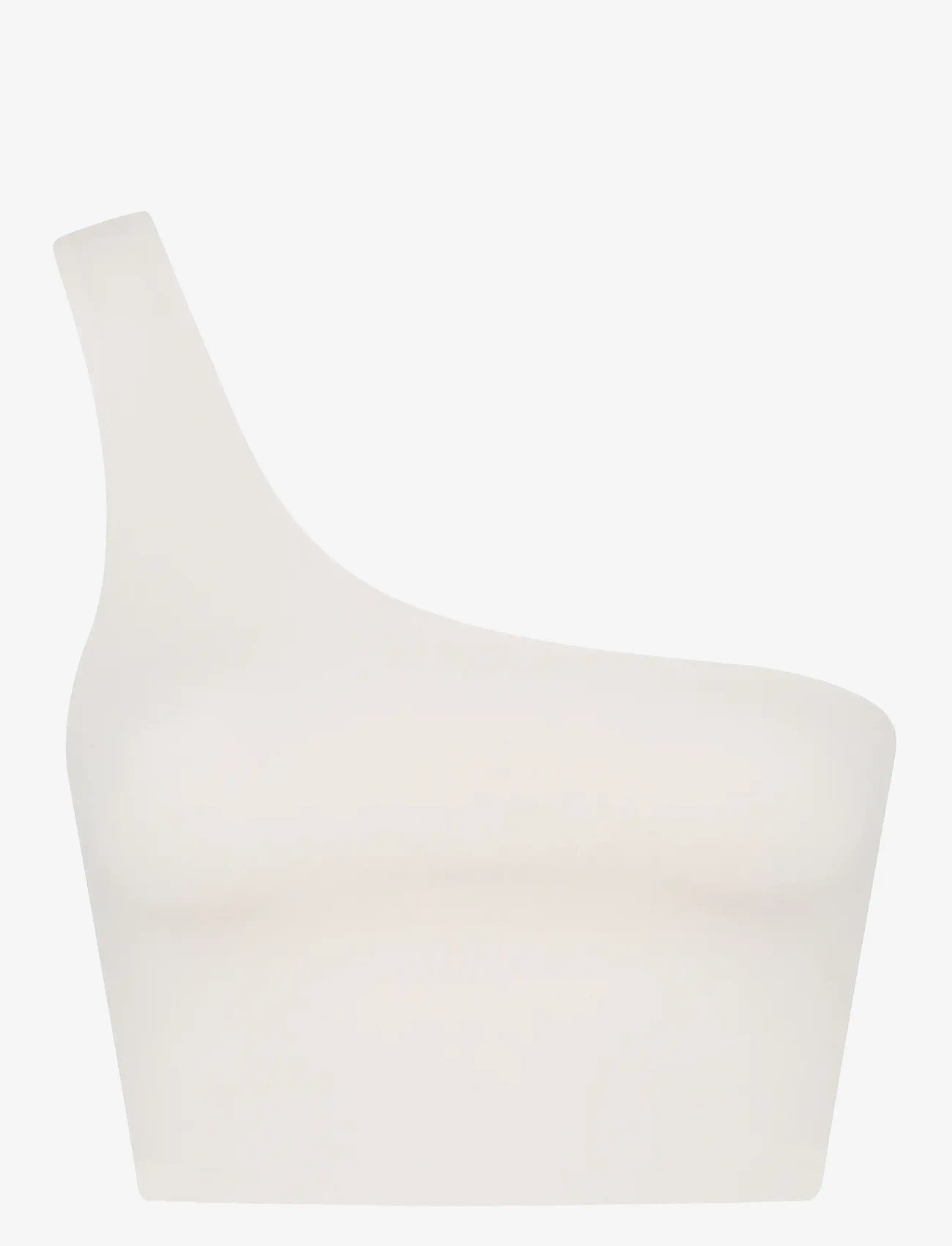 Girlfriend Collective - Bianca Bra, One Shoulder - mittlerer halt - arctic wolf - 1