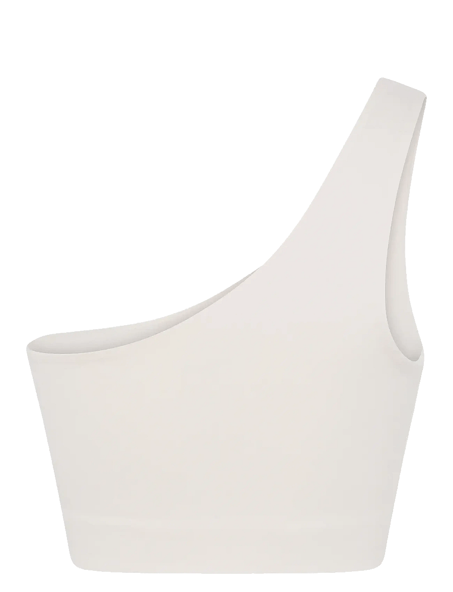 Girlfriend Collective - Bianca Bra, One Shoulder - mittlerer halt - arctic wolf - 2