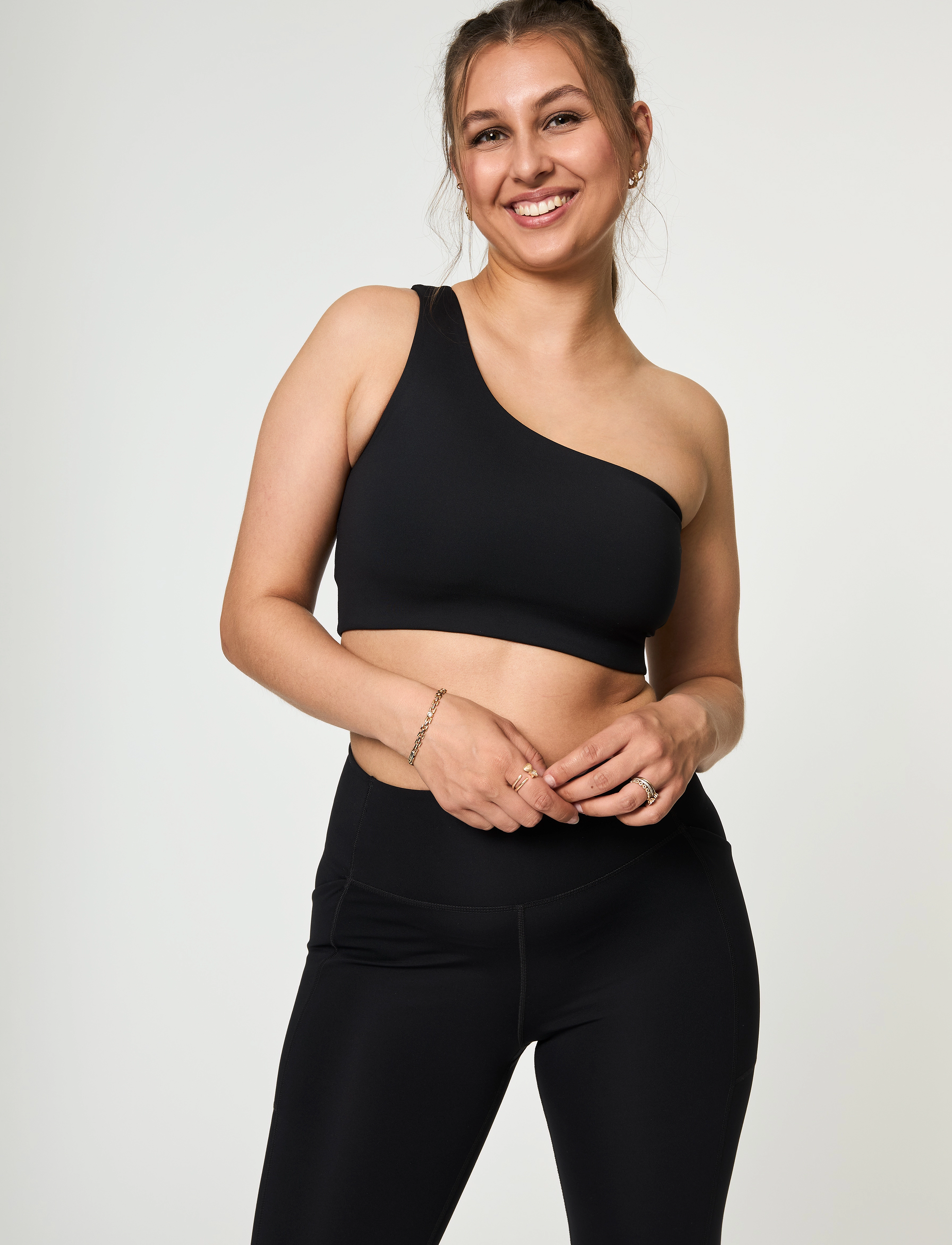 Girlfriend Collective Bianca Bra, One Shoulder bh dam – bild 5