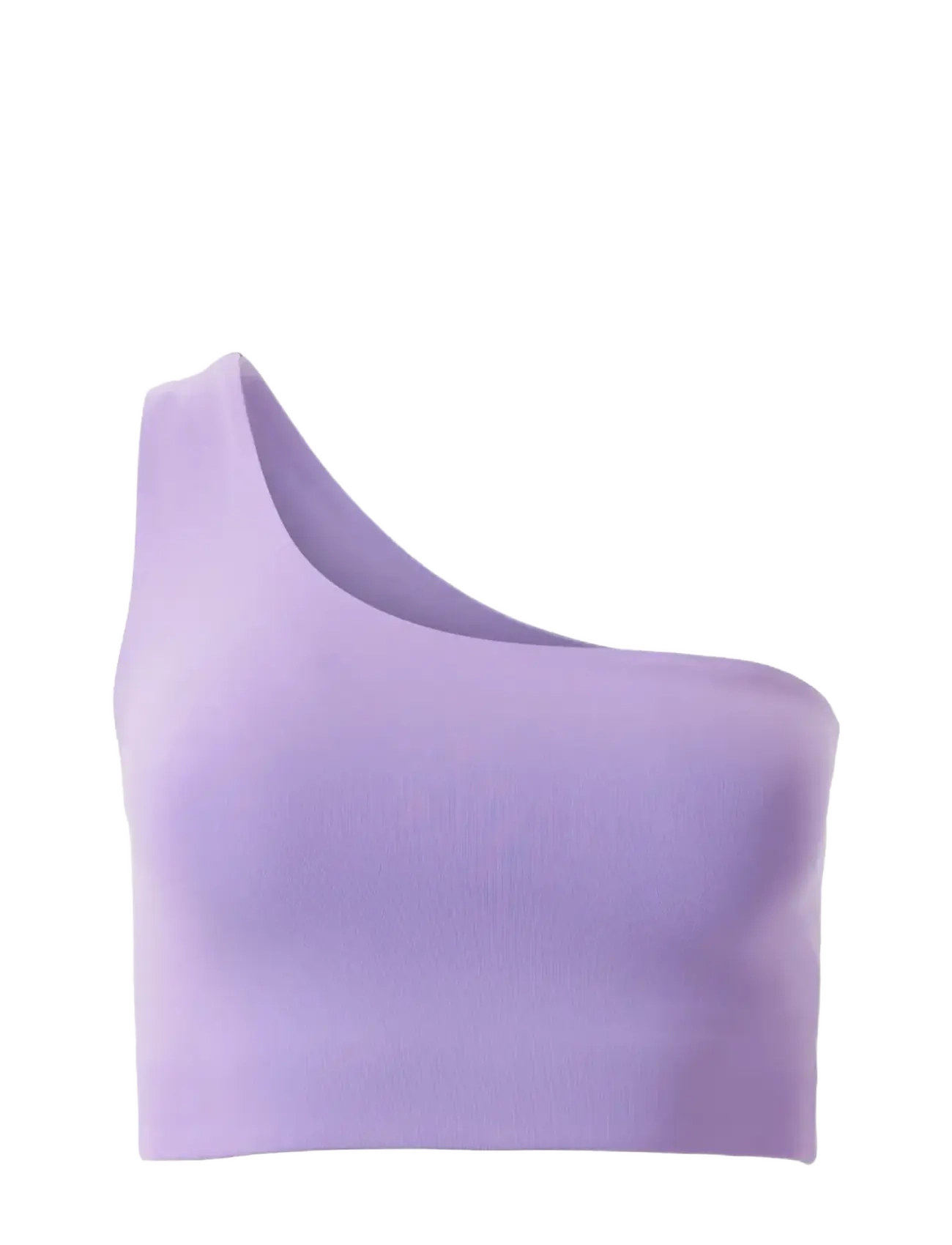 Girlfriend Collective Bianca Bra, One Shoulder - Undertøy - BOUGAINVILLEA / purple