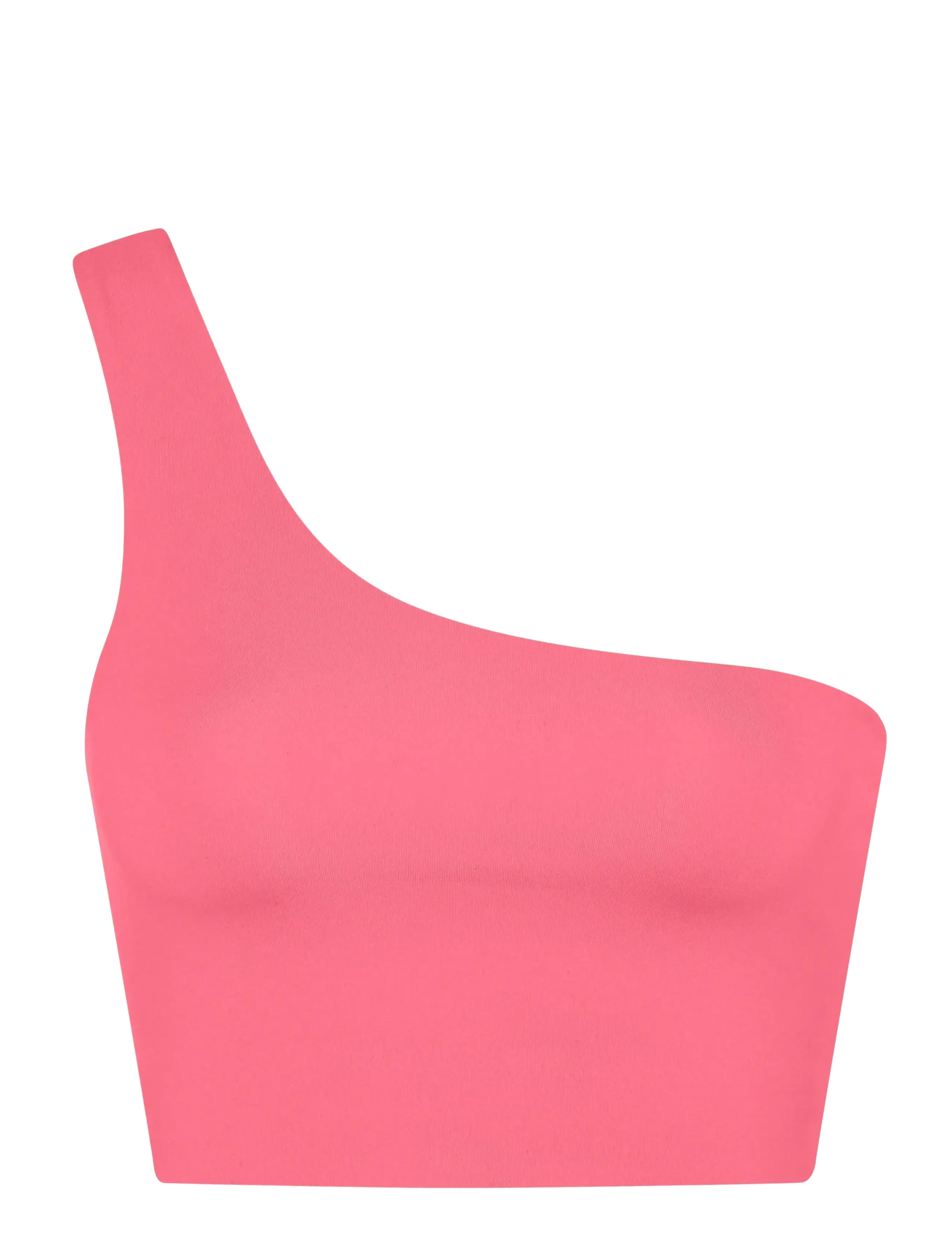 Girlfriend Collective Bianca Bra, One Shoulder - Undertøy - CAMELLIA / pink/rose