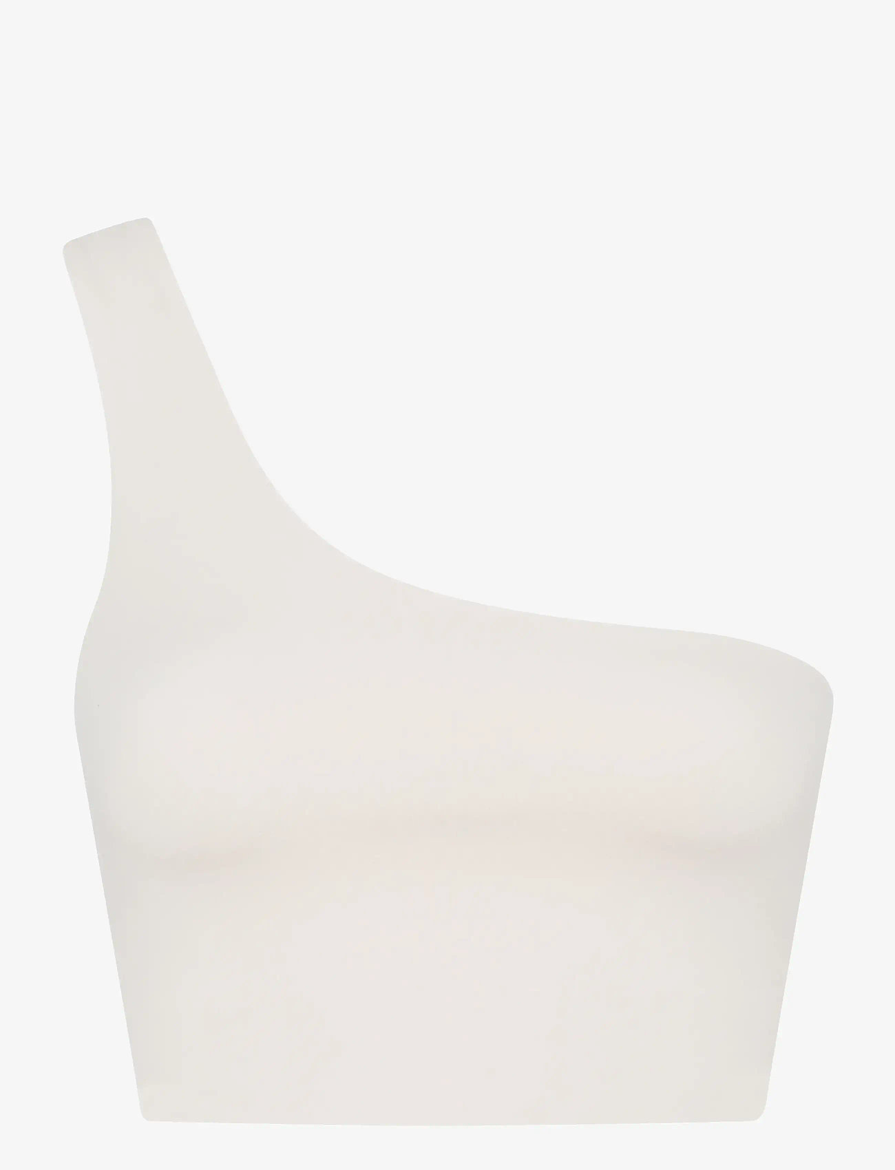 Girlfriend Collective - Bianca Bra, One Shoulder - medium support - ivory - 1