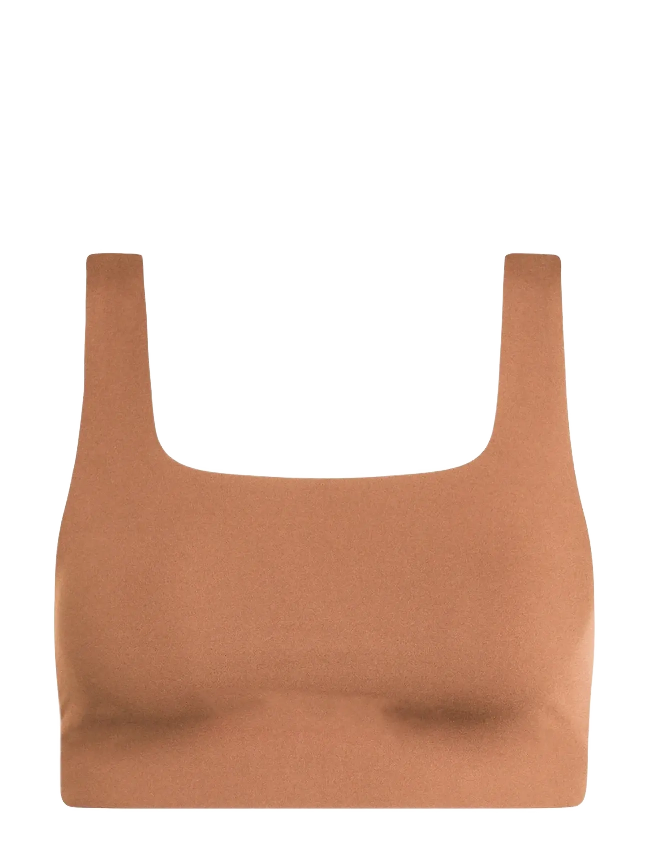 GIRLFRIEND COLLECTIVE Tommy BH, Square-Neck Braun - XL - Damen