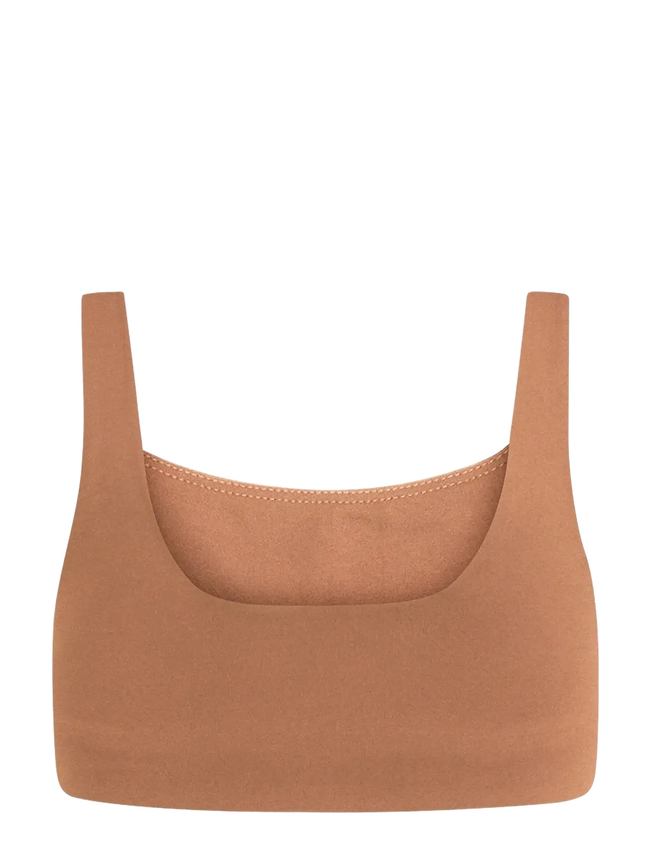 Girlfriend Collective - Tommy Bra, Square-Neck - sports bh'er: medium støtte - antler - 2
