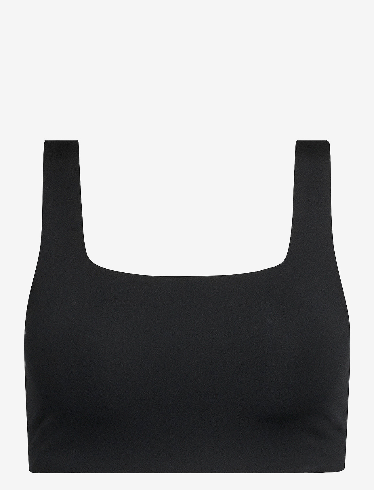 Girlfriend Collective - Tommy Bra, Square-Neck - medium støtte - black - 1