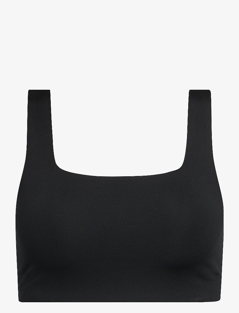 Girlfriend Collective - Tommy Bra, Square-Neck - medium støtte - black - 1