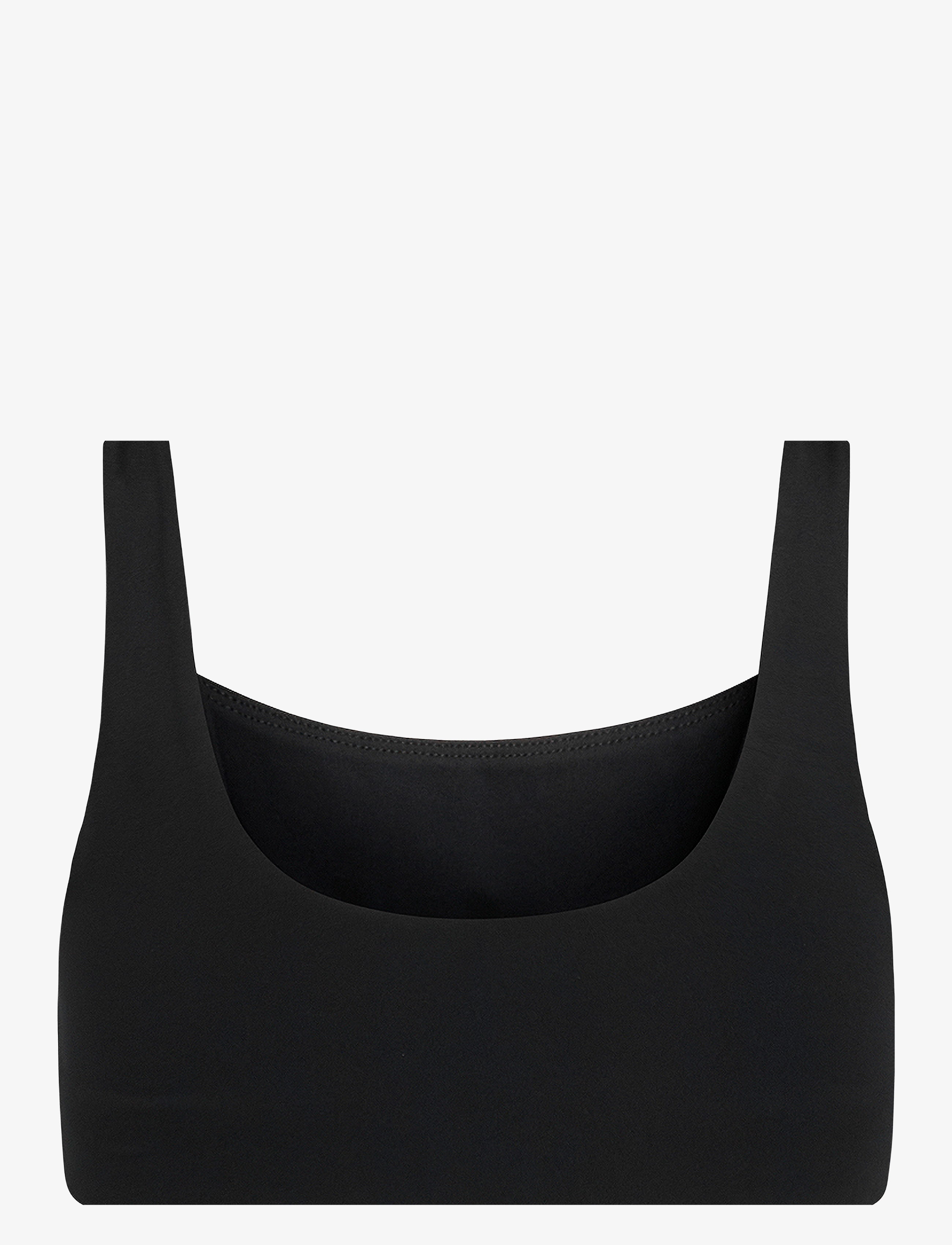 Girlfriend Collective - Tommy Bra, Square-Neck - medium tuki - black - 2