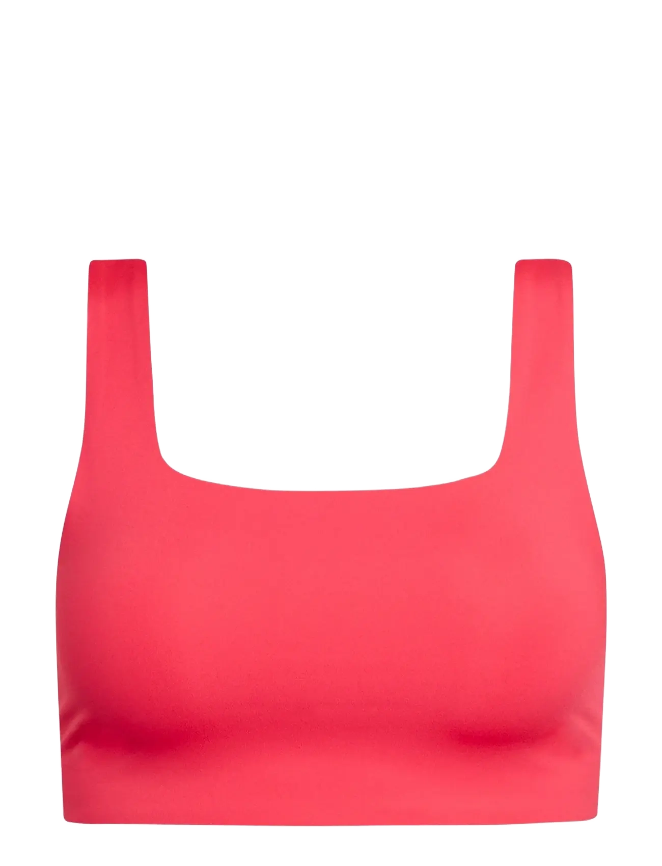GIRLFRIEND COLLECTIVE Tommy BH, Square-Neck Coral - XS - Damen