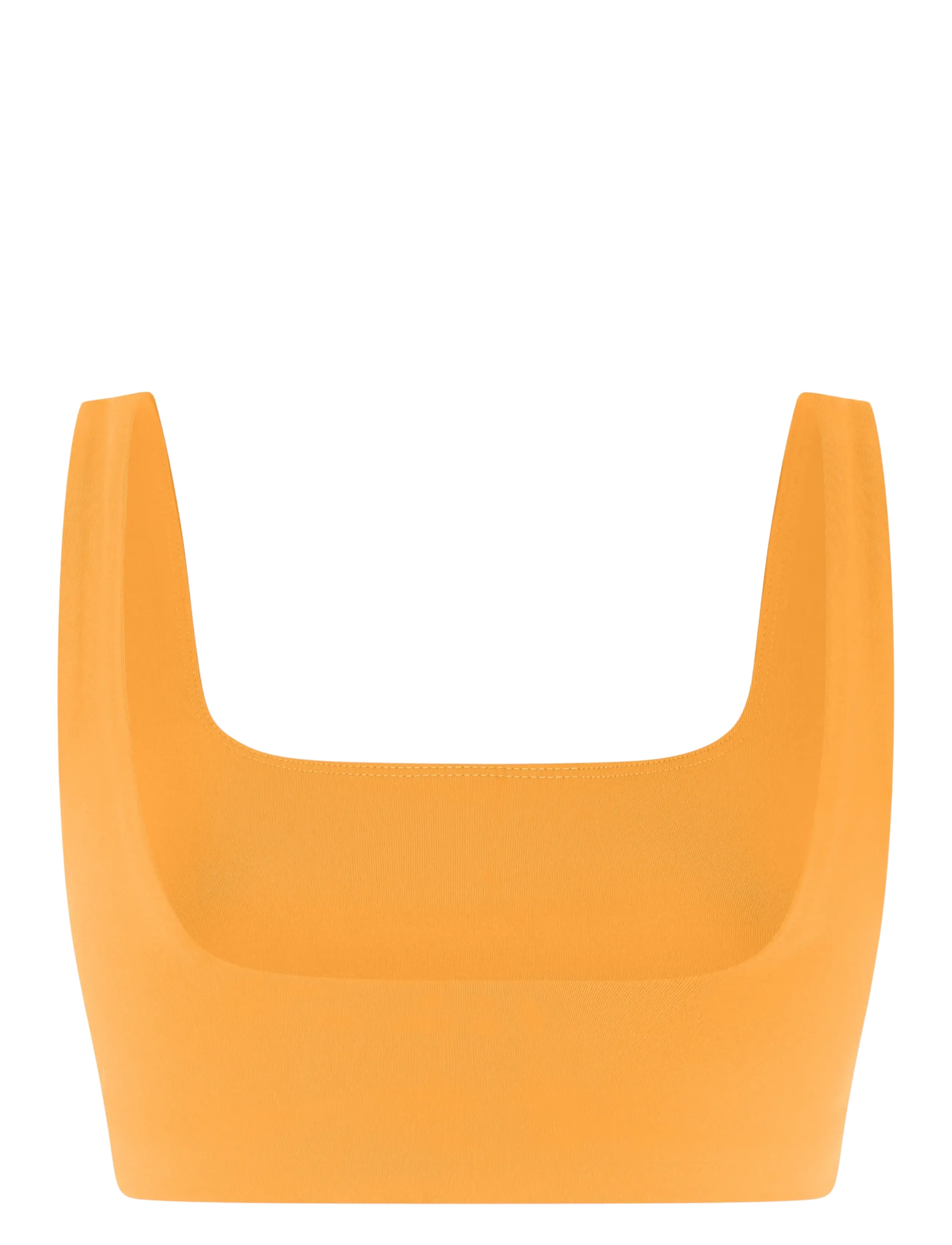 Girlfriend Collective - Tommy Bra, Square-Neck - sports bh'er: medium støtte - golden glow - 2