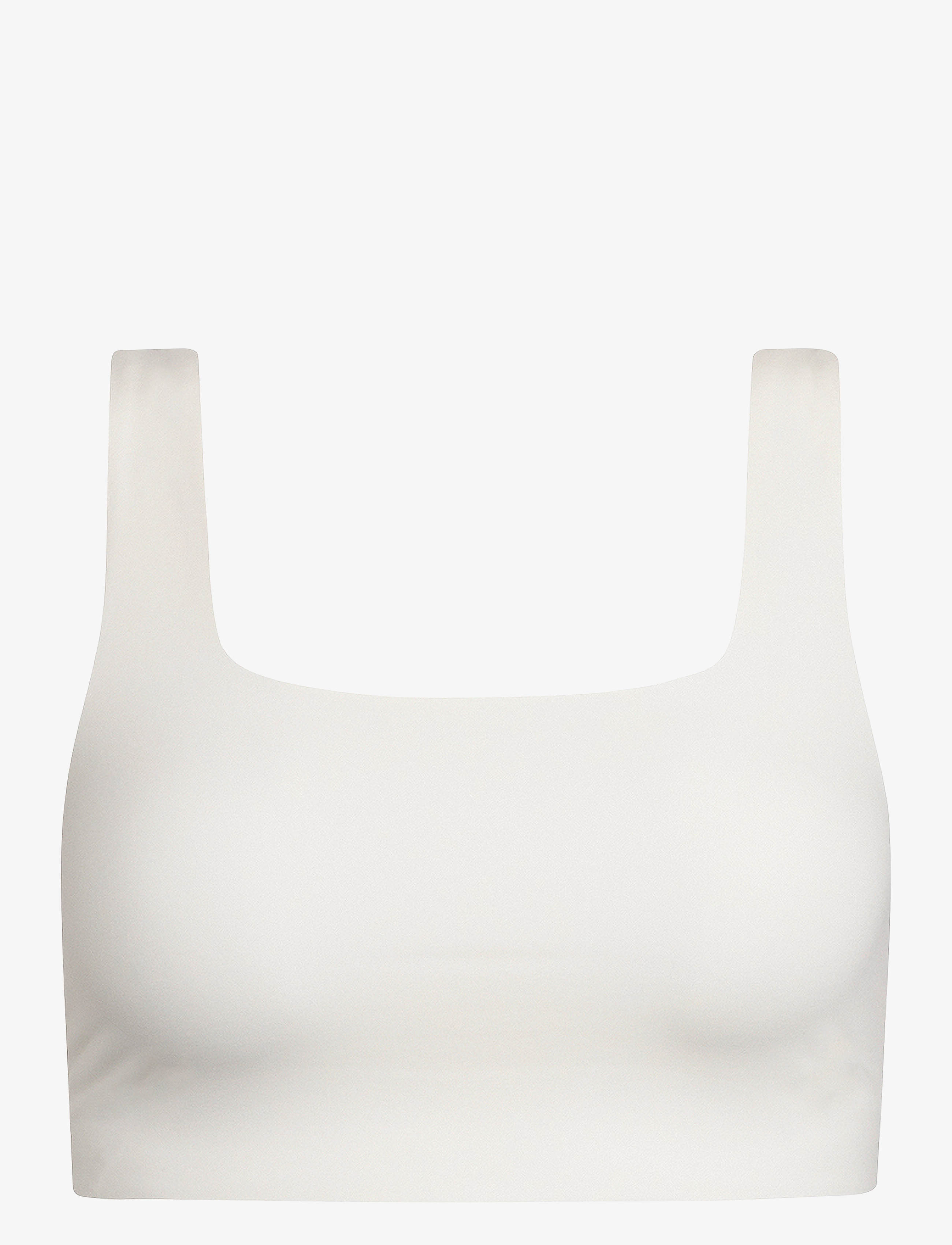 GIRLFRIEND COLLECTIVE Tommy BH, Square-Neck Beige - S - Damen