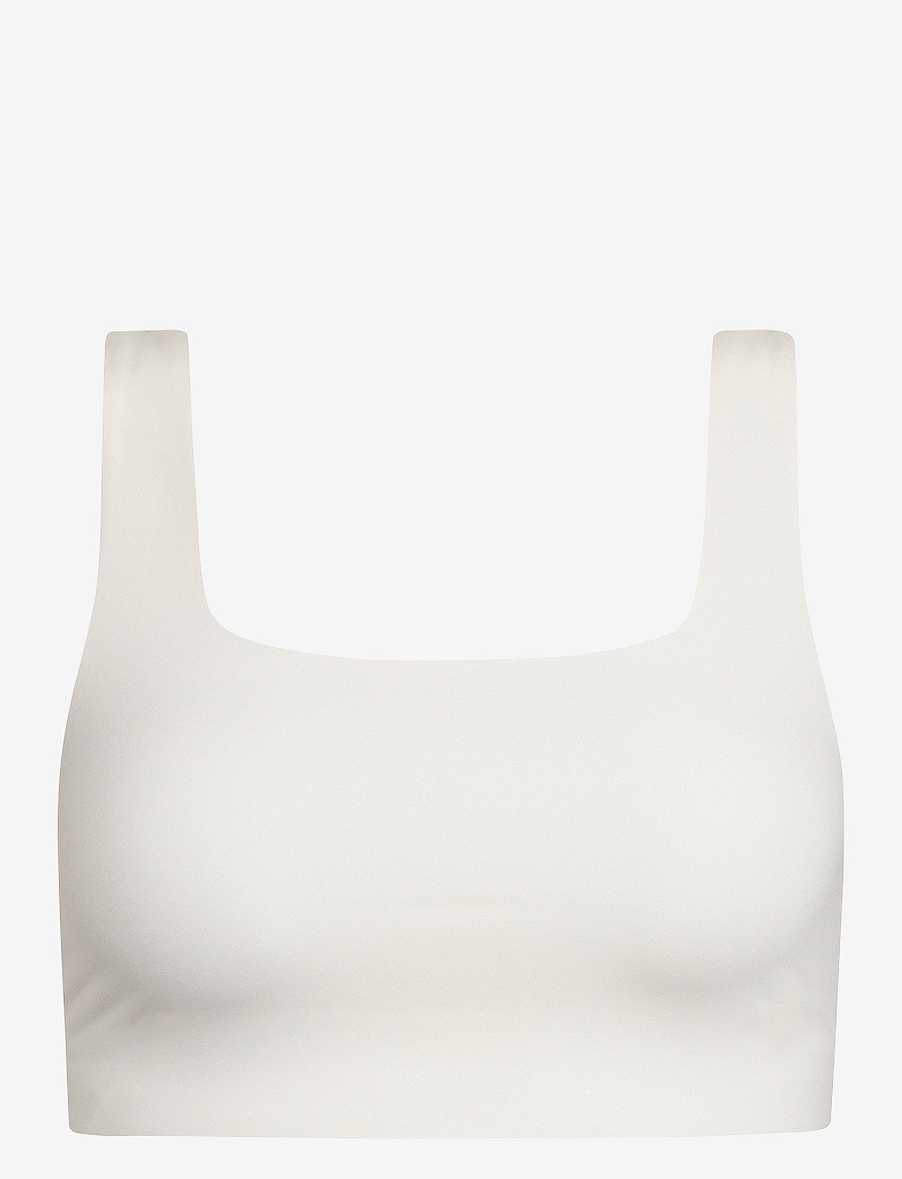 Girlfriend Collective - Tommy Bra, Square-Neck - mittlerer halt - ivory - 1