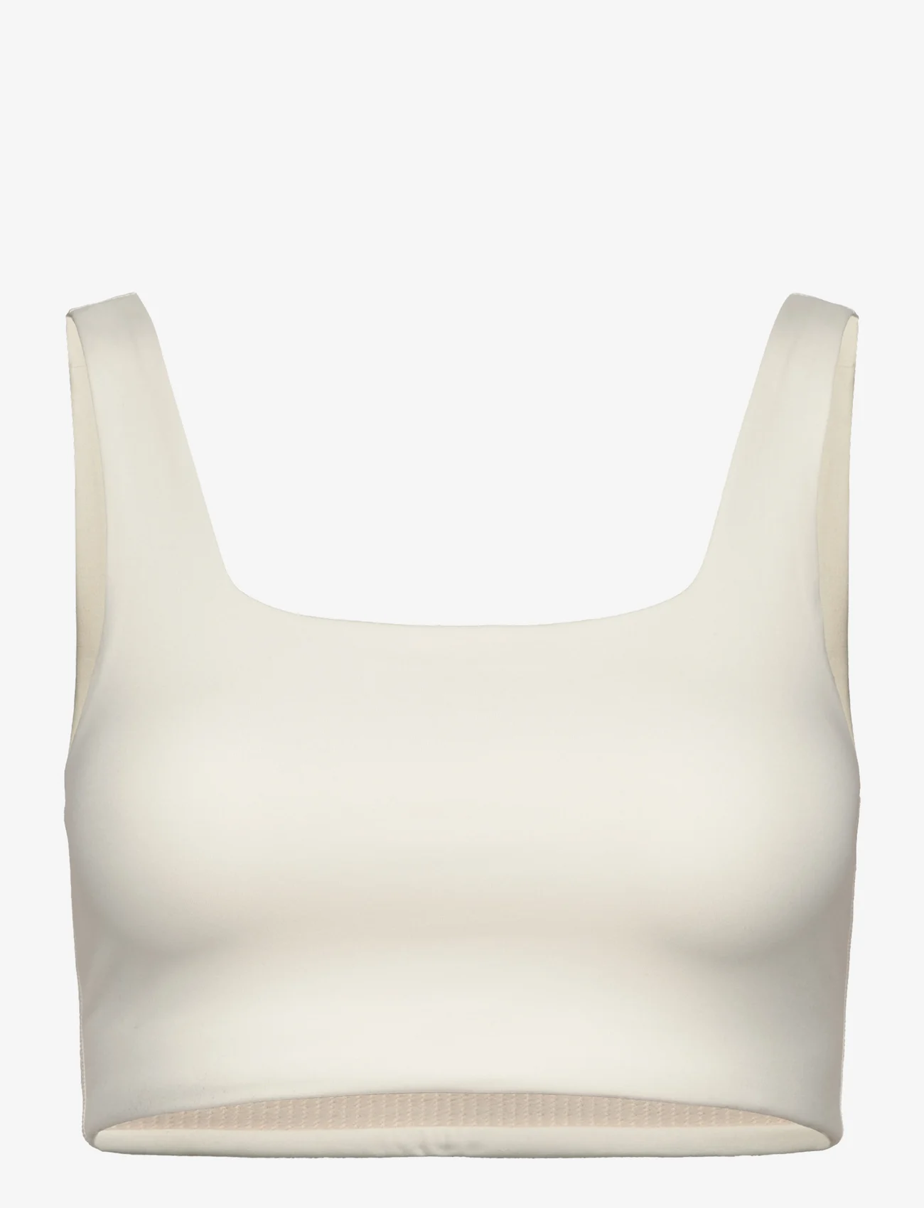 Girlfriend Collective - Tommy Bra, Square-Neck - medium support - ivory - 0