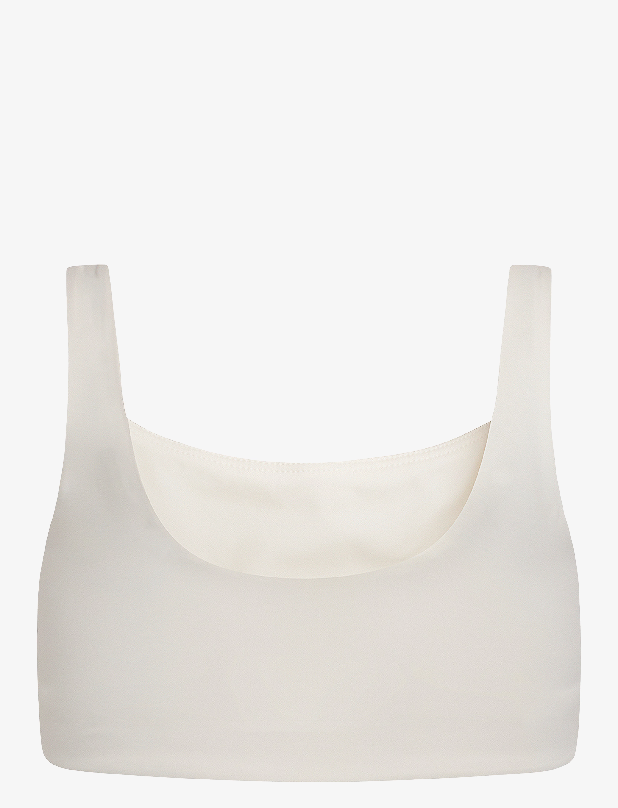 Girlfriend Collective - Tommy Bra, Square-Neck - mittlerer halt - ivory - 2