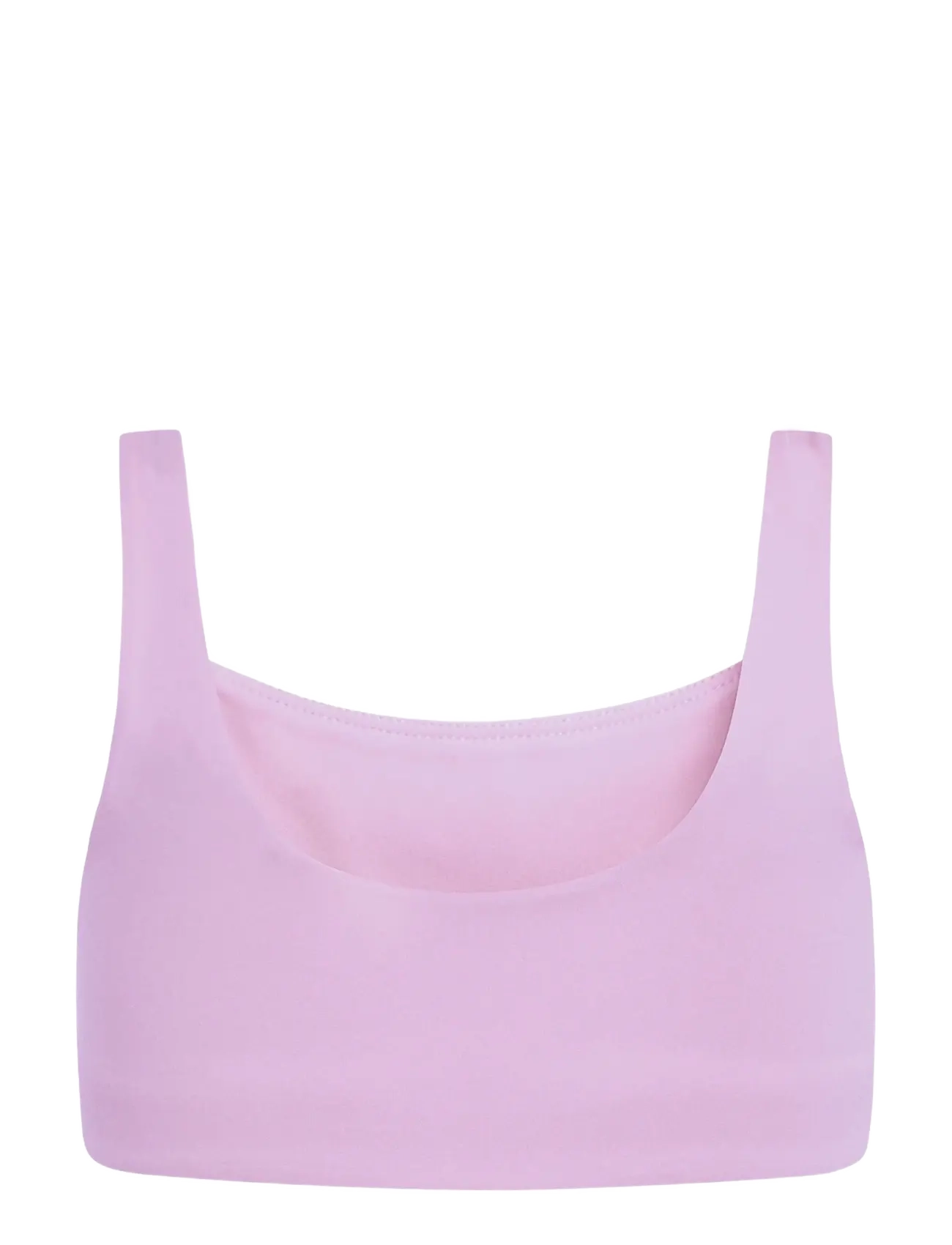 Girlfriend Collective - Tommy Bra, Square-Neck - sportinės liemenėlės: vidutiniškai prilaikančios - lilac - 2