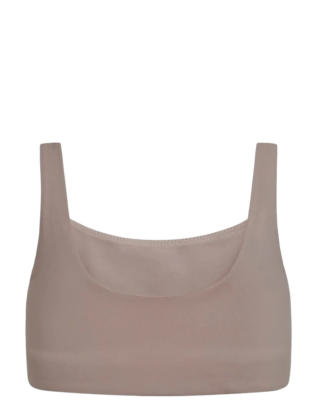 Girlfriend Collective - Tommy Bra, Square-Neck - sports bh'er: medium støtte - limestone - 2