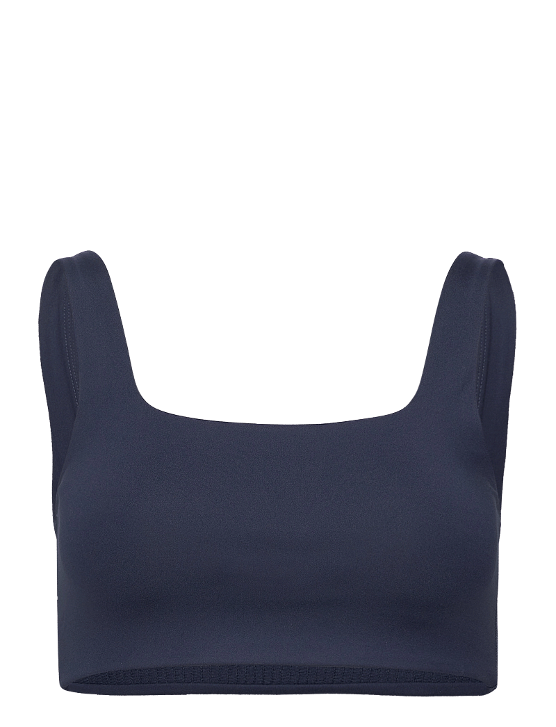 Girlfriend Collective - Tommy Bra, Square-Neck - medium støtte - midnight - 1