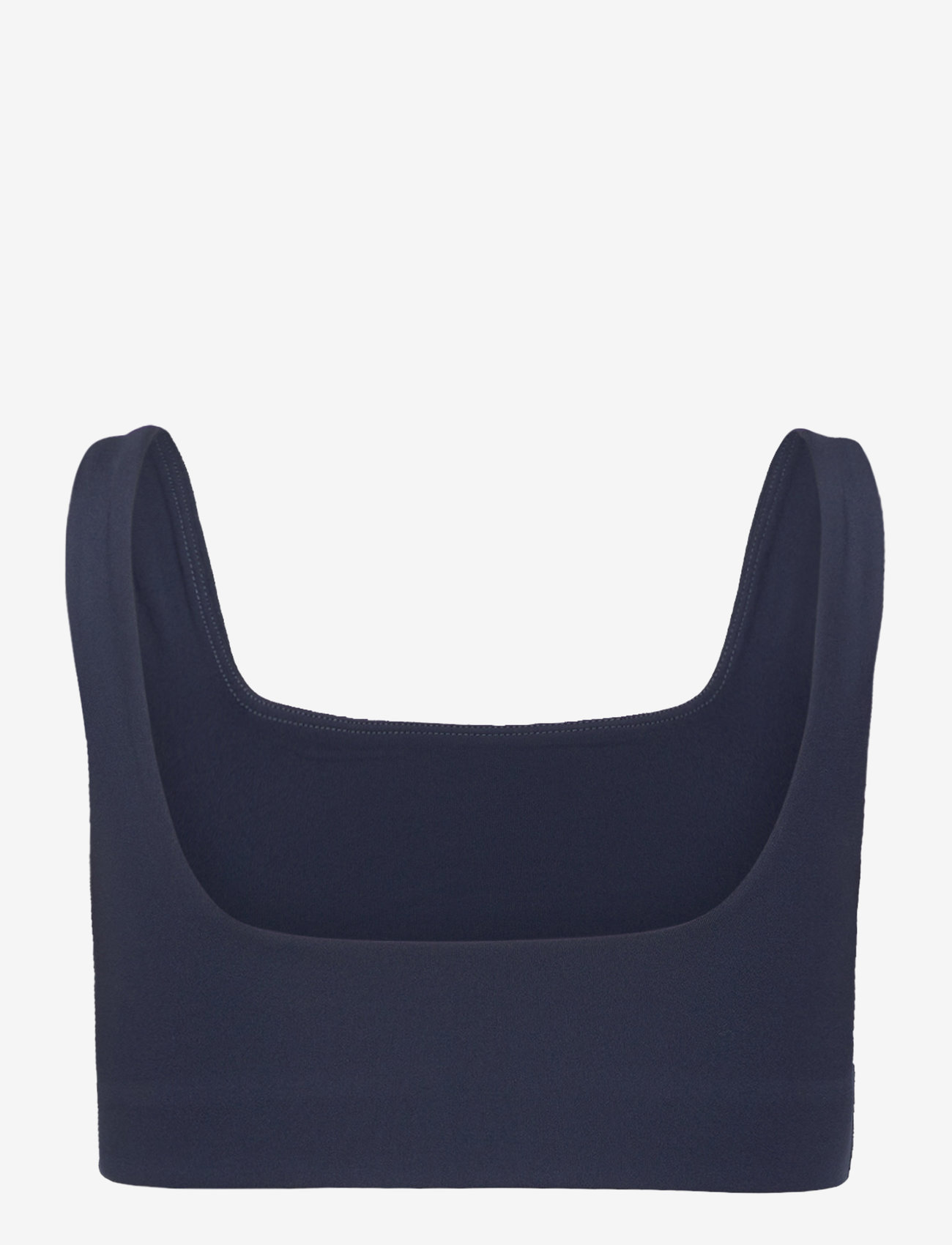 Girlfriend Collective - Tommy Bra, Square-Neck - medium støtte - midnight - 2