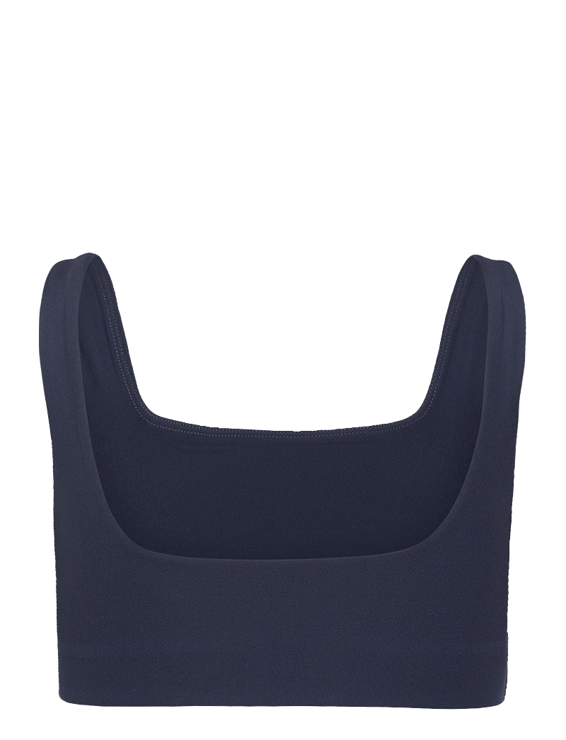 Girlfriend Collective - Tommy Bra, Square-Neck - medium støtte - midnight - 2