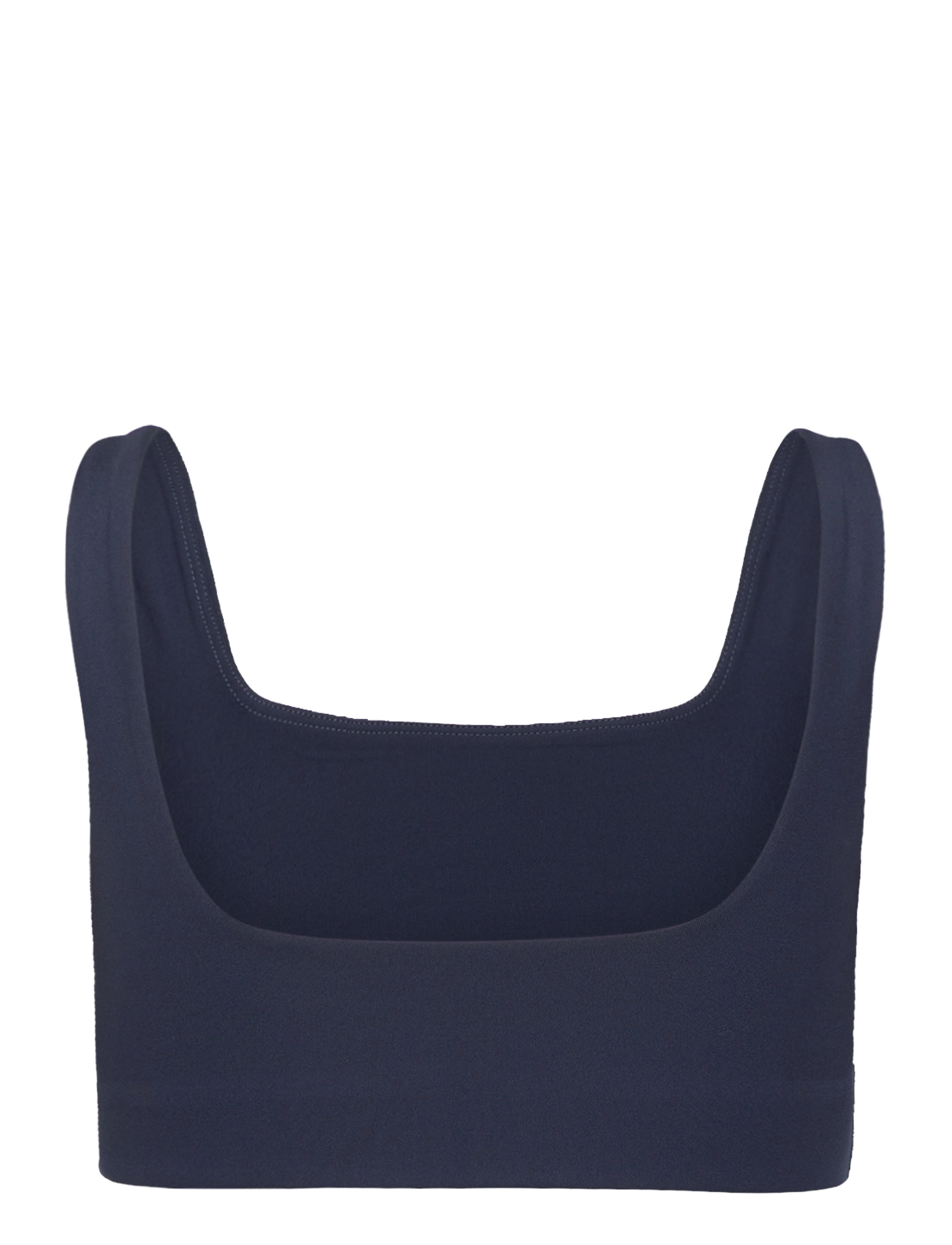 Girlfriend Collective - Tommy Bra, Square-Neck - medium support - midnight - 2