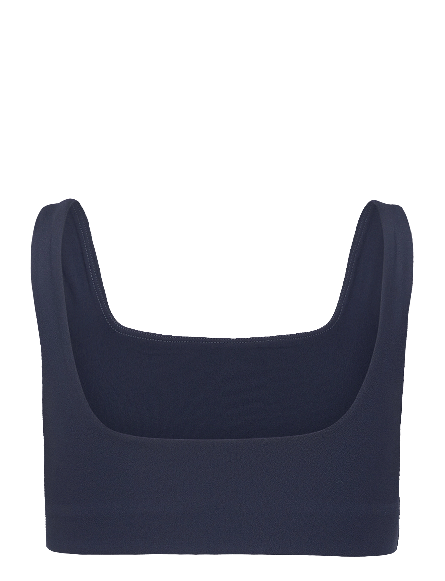 Girlfriend Collective - Tommy Bra, Square-Neck - medium support - midnight - 2