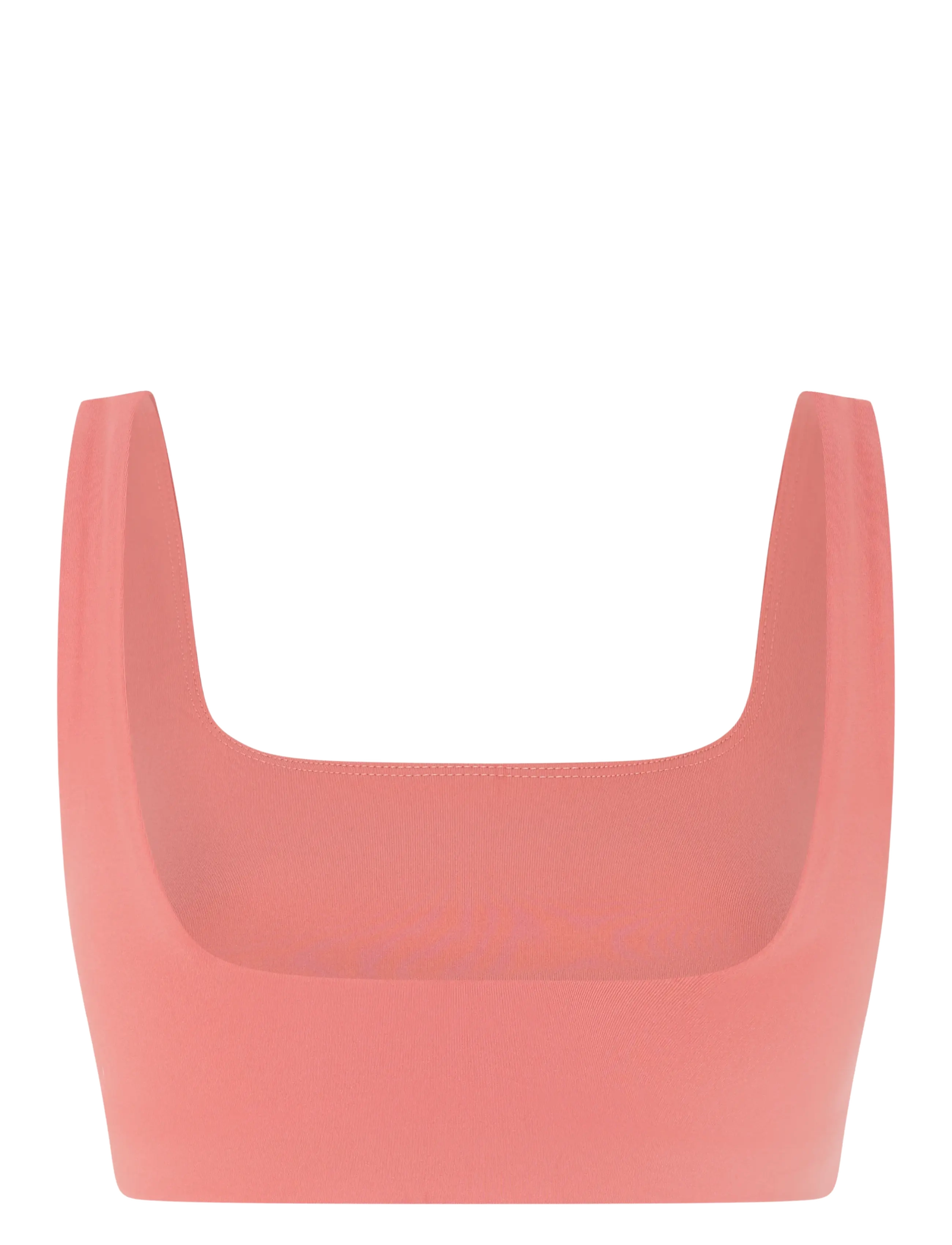 Girlfriend Collective - Tommy Bra, Square-Neck - sport-bhs: mittlerer halt - primrose - 2