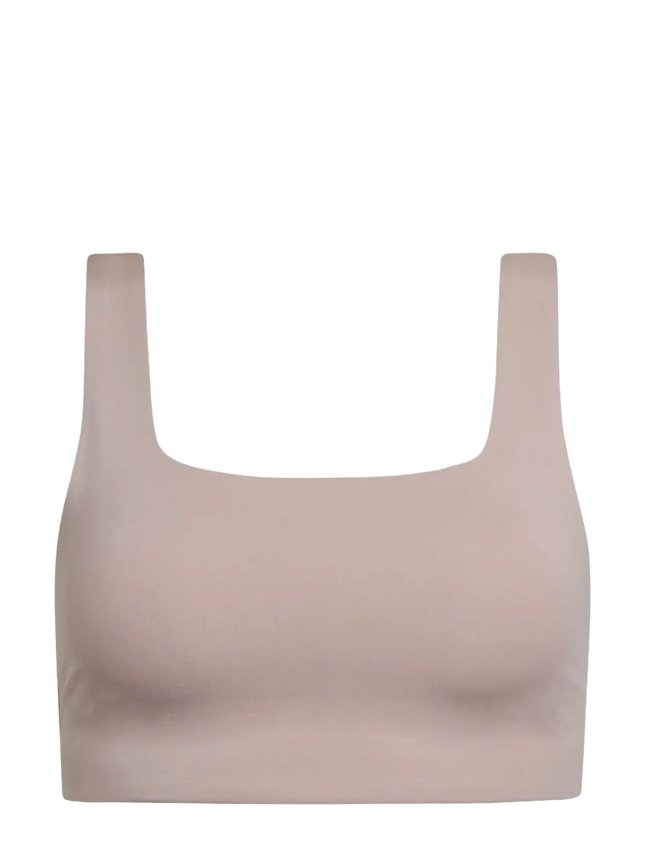 GIRLFRIEND COLLECTIVE Tommy BH, Square-Neck Beige - XS - Damen