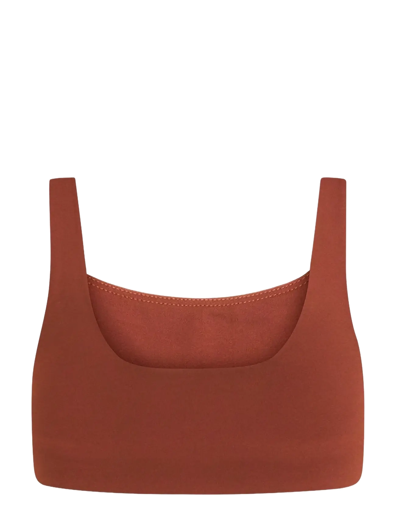 Girlfriend Collective - Tommy Bra, Square-Neck - sports bh'er: medium støtte - sedona - 2