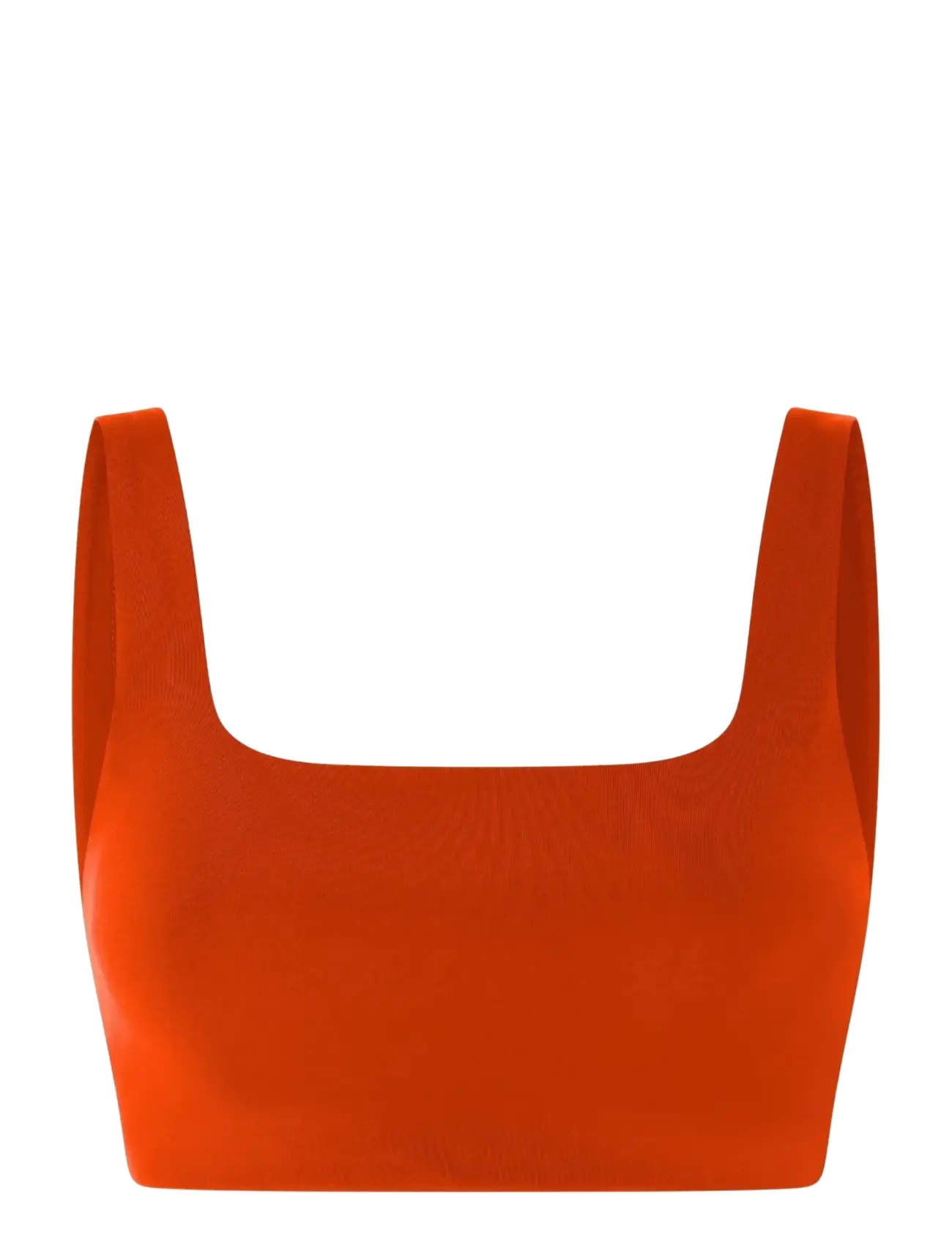 Girlfriend Collective Tommy Bra, Square-Neck - Girlfriend Collective - TART / orange