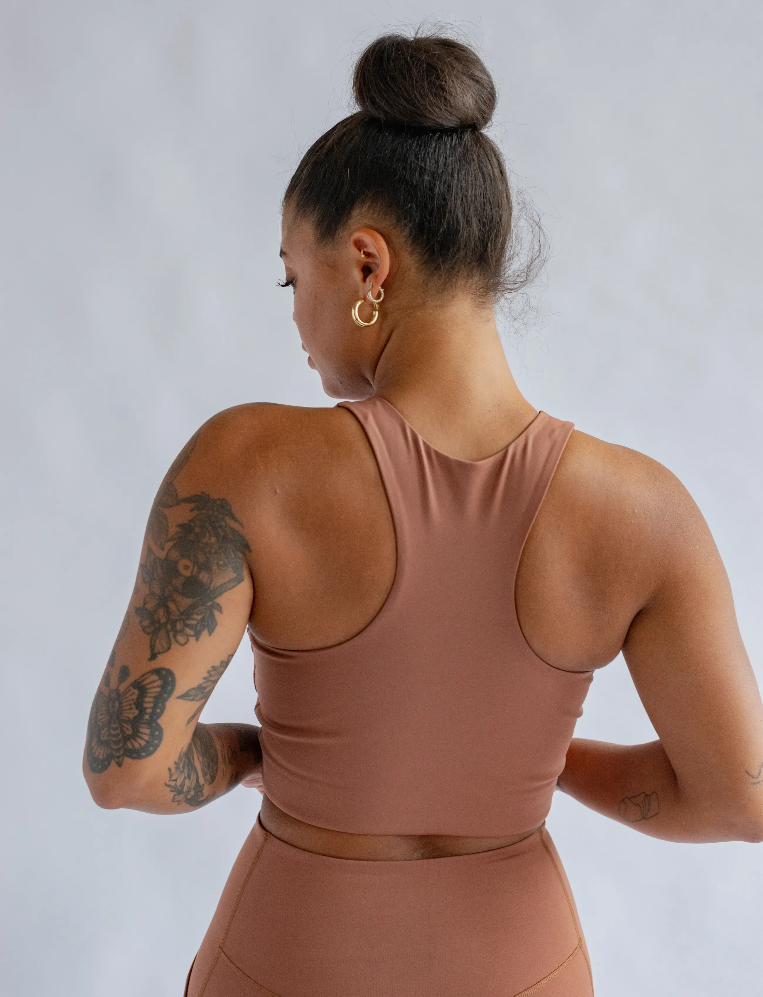 Girlfriend Collective - Dylan Bra - sports bh'er: medium støtte - antler - 3