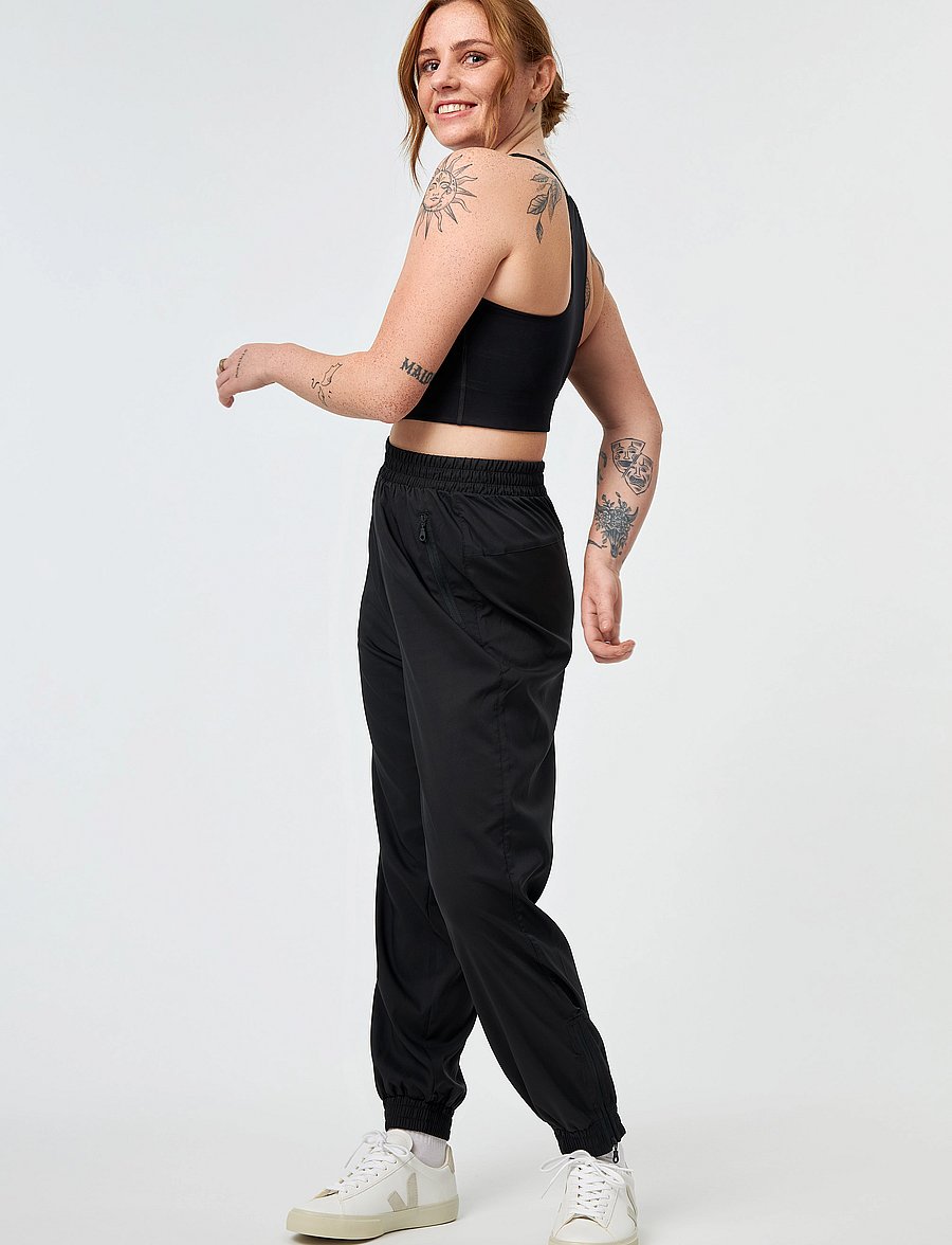 Girlfriend Collective - Dylan Bra - mittlerer halt - black - 5