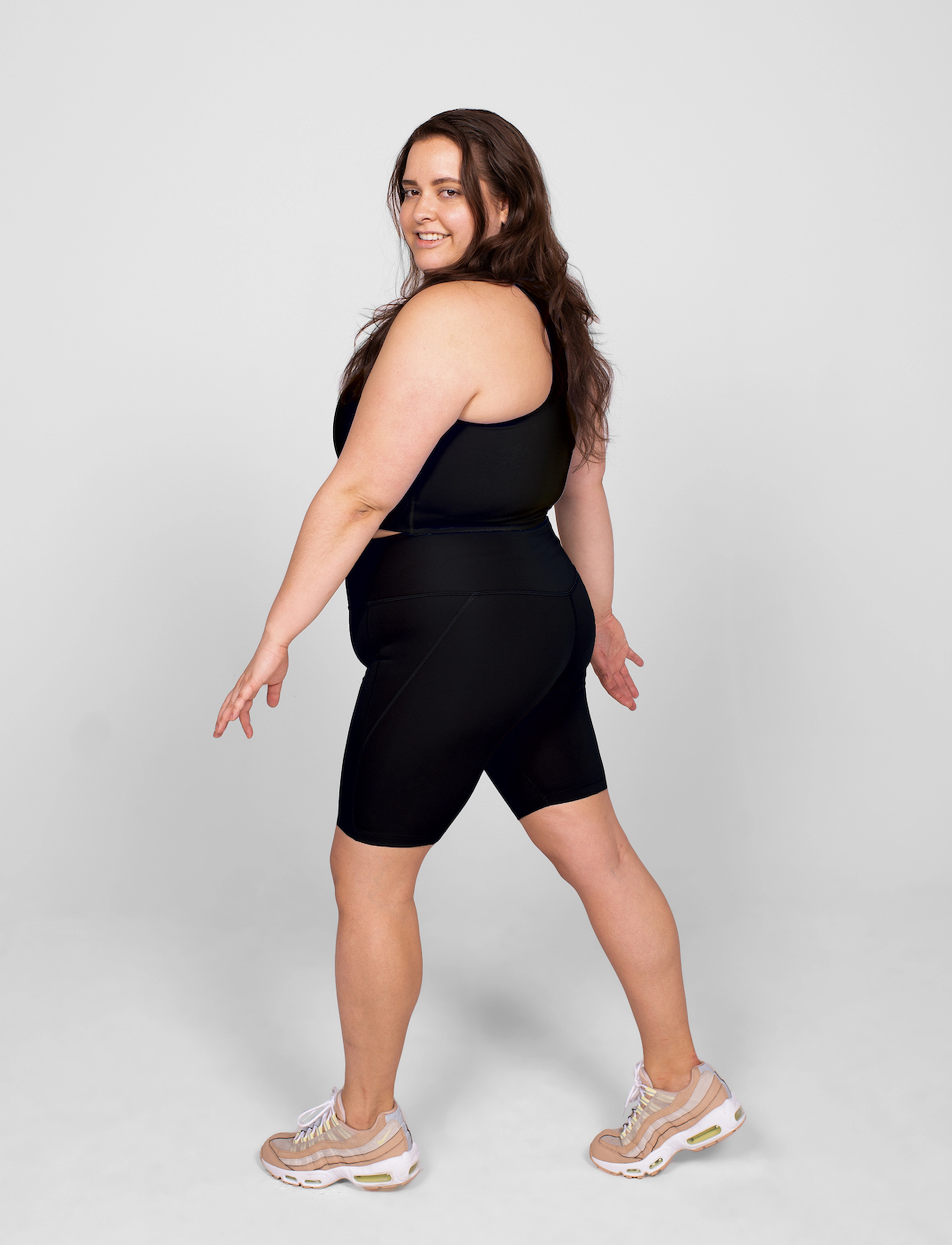 Girlfriend Collective - Dylan Bra - sports bh'er: medium støtte - black - 4