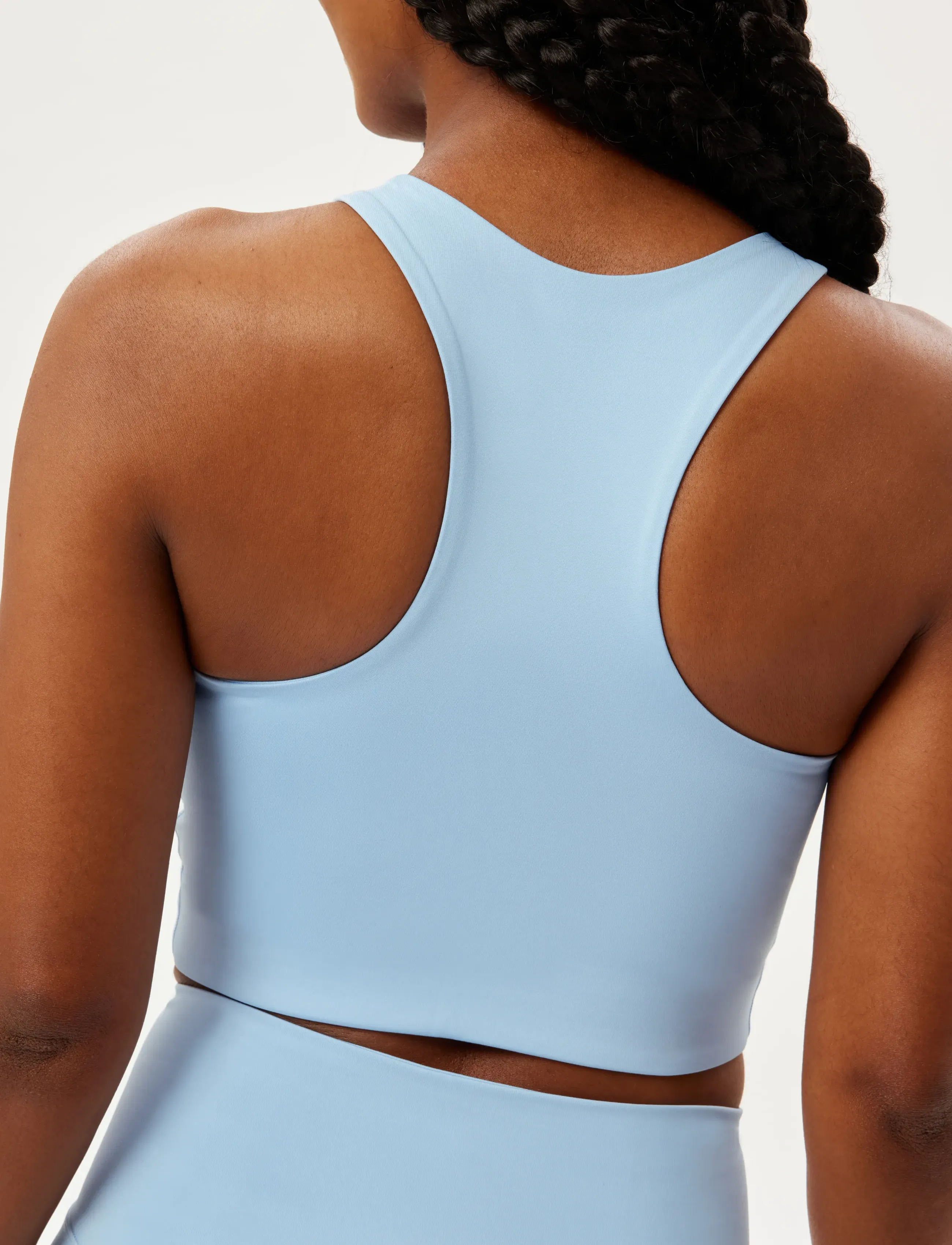 Girlfriend Collective - Dylan Bra - sports bh'er: medium støtte - cerulean - 4