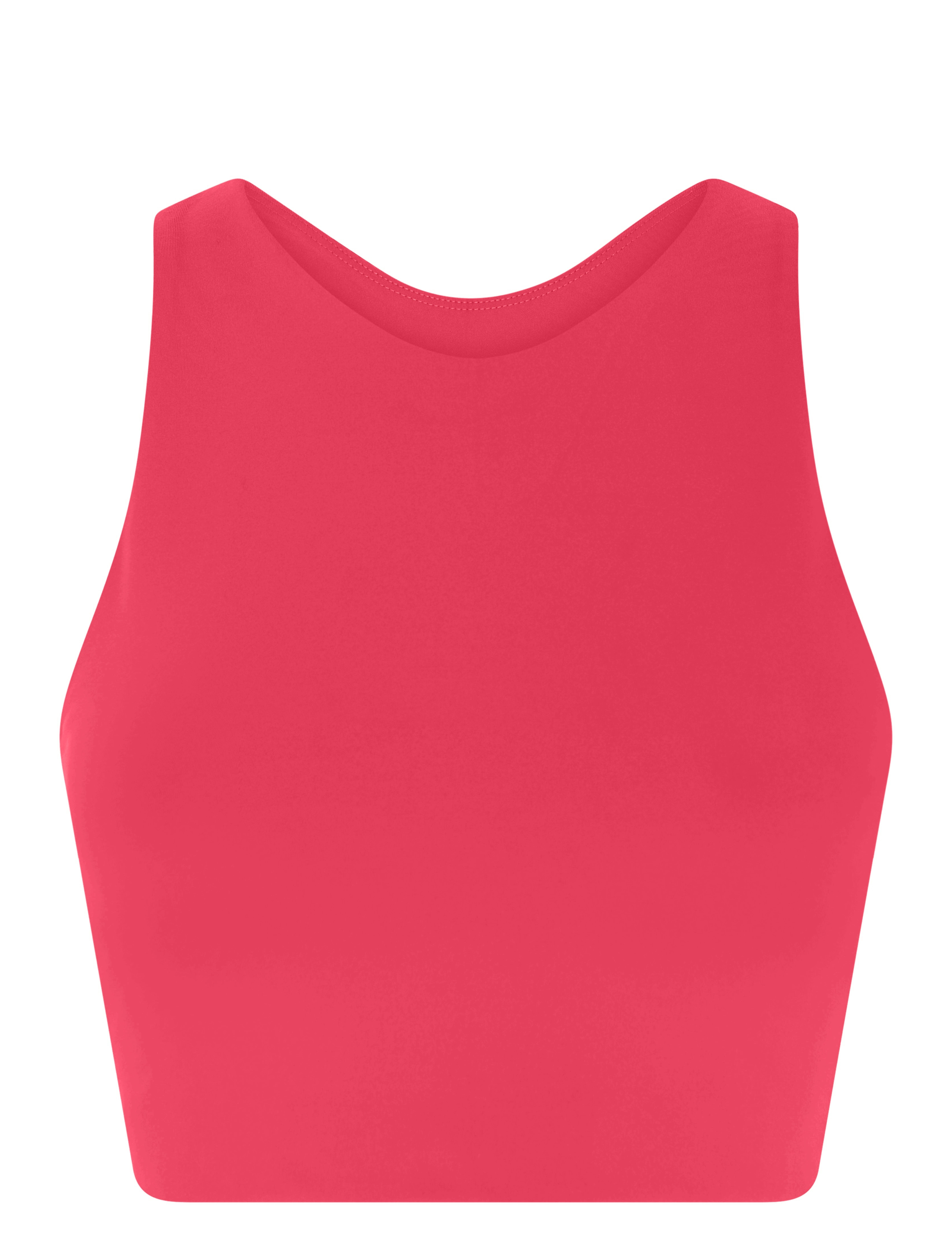 Girlfriend Collective Dylan Bra - Gecertificeerd gerecycled polyester - GERANIUM / red