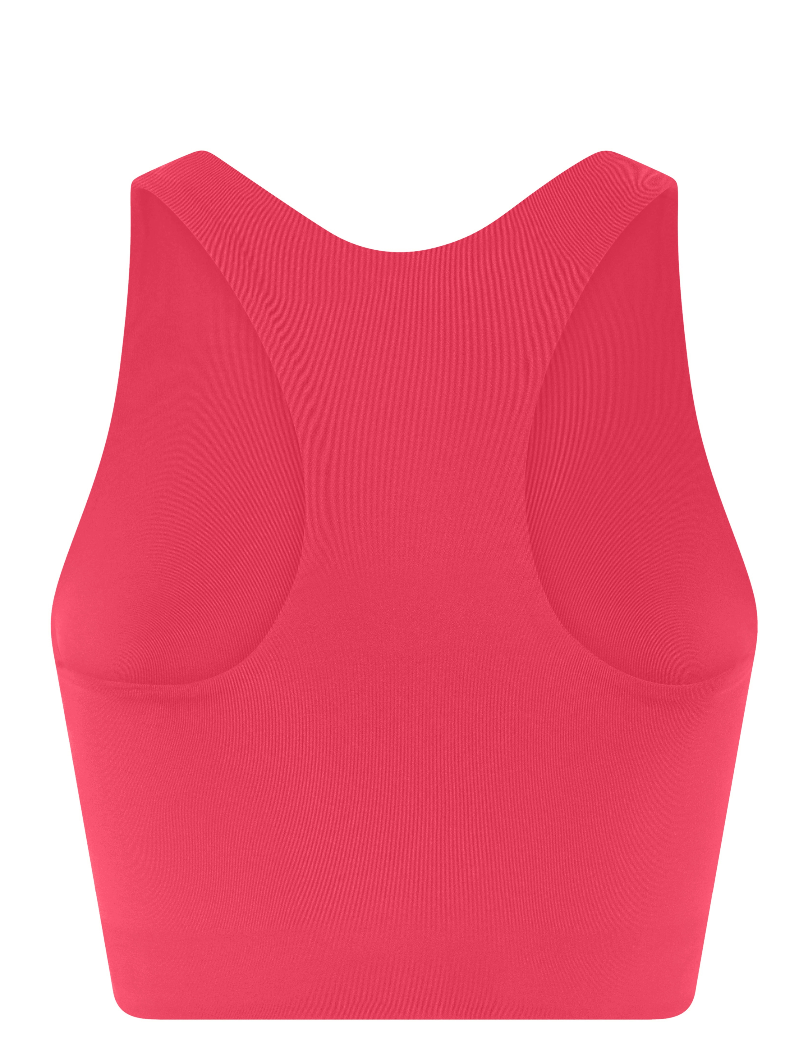 Girlfriend Collective - Dylan Bra - sports bh'er: medium støtte - geranium - 2