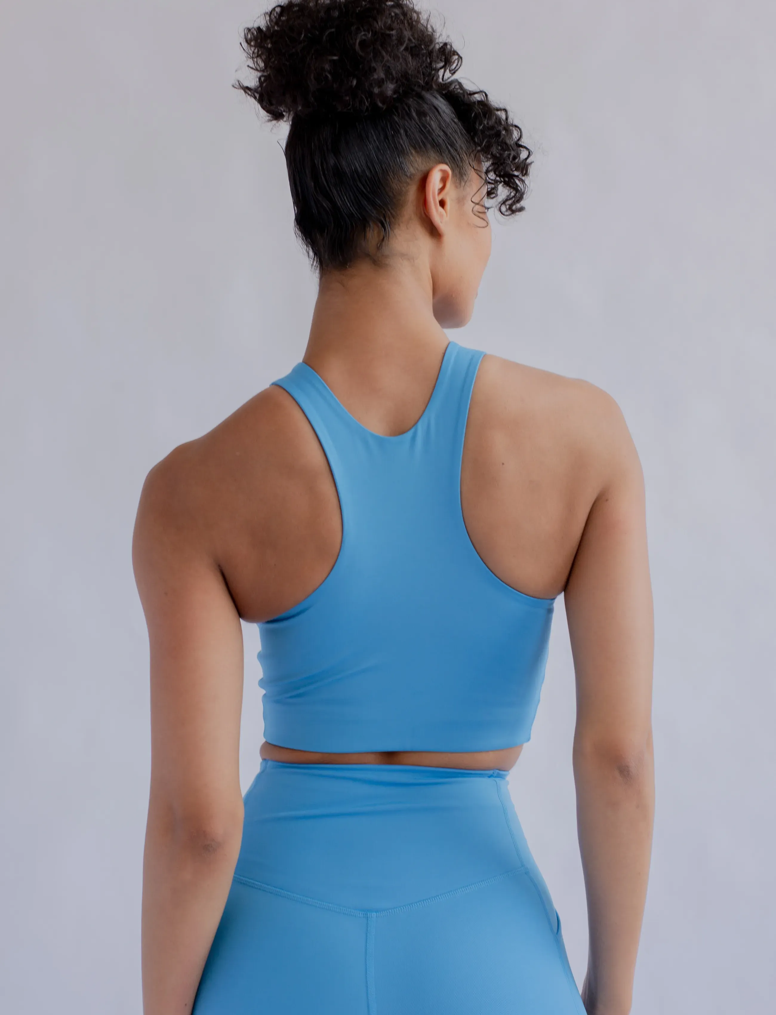 Girlfriend Collective - Dylan Bra - sport-bhs: mittlerer halt - haze - 3