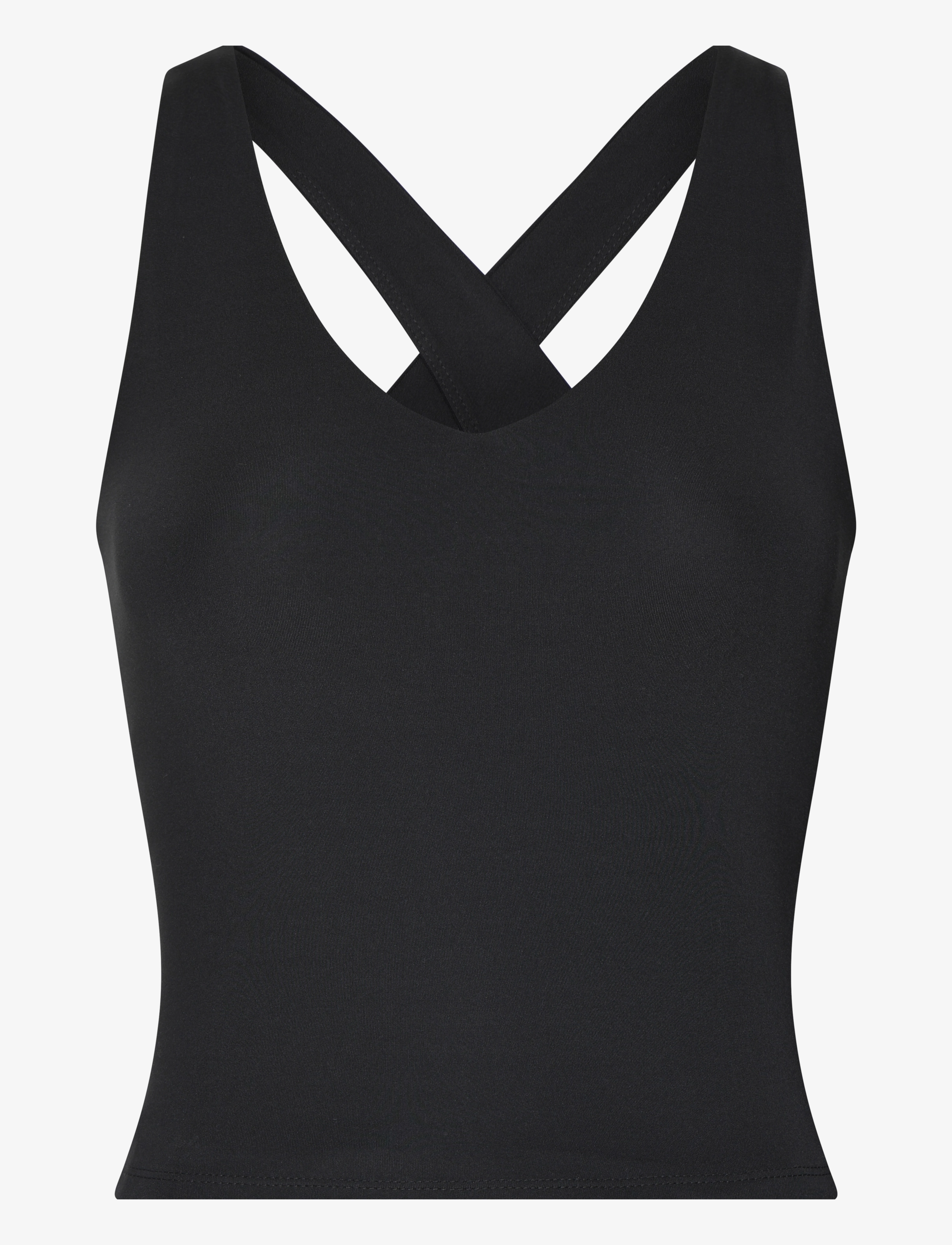 GIRLFRIEND COLLECTIVE Float Zoe Tank, Cross-Back Schwarz - M - Damen